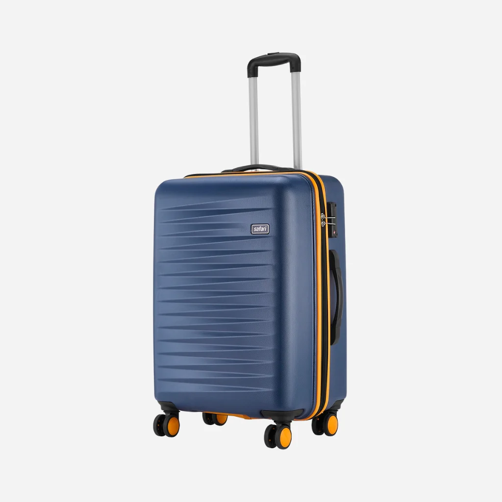 Safari Defender Graphic Blue Trolley Bag with TSA lock and Dual Wheels - Image 17