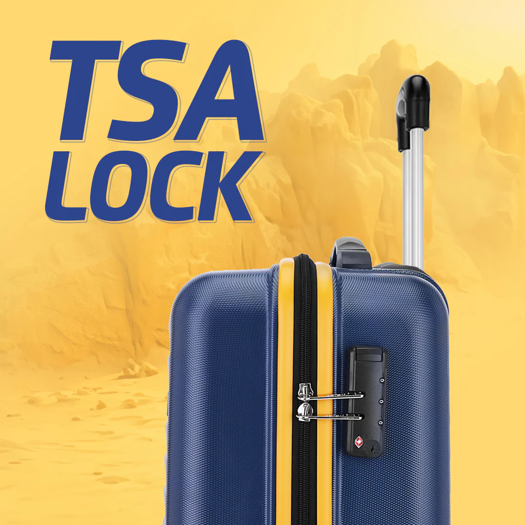 Safari Defender Graphic Blue Trolley Bag with TSA lock and Dual Wheels - Image 34