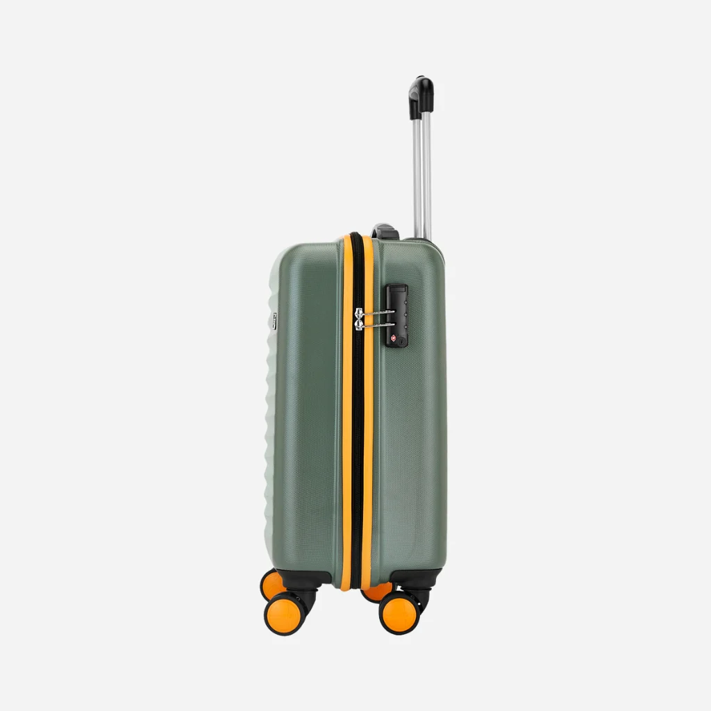 Safari Defender Thyme Green Trolley Bag with TSA lock and Dual Wheels - Image 13