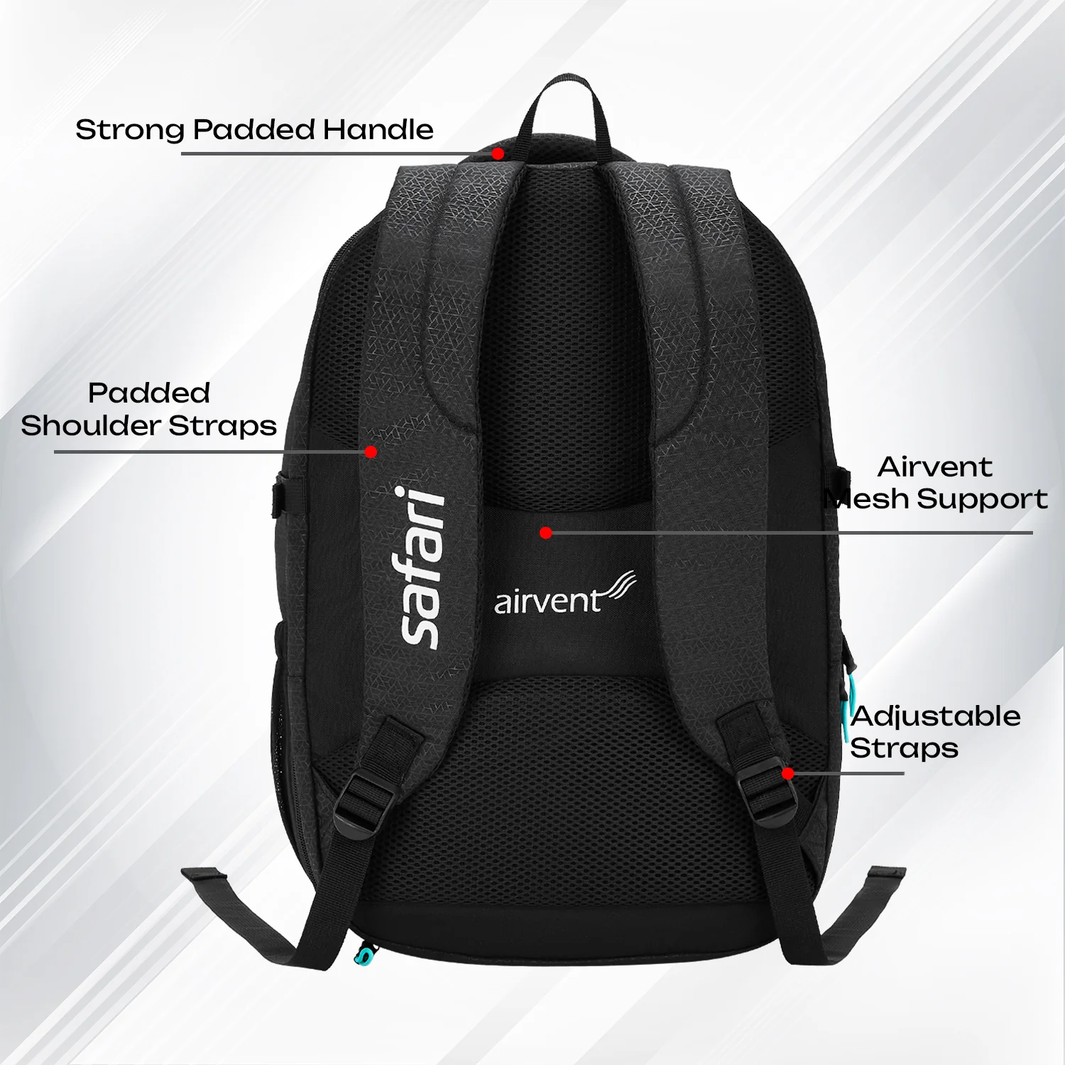 Safari Expand 43L Black Hiking Daypack - Image 6