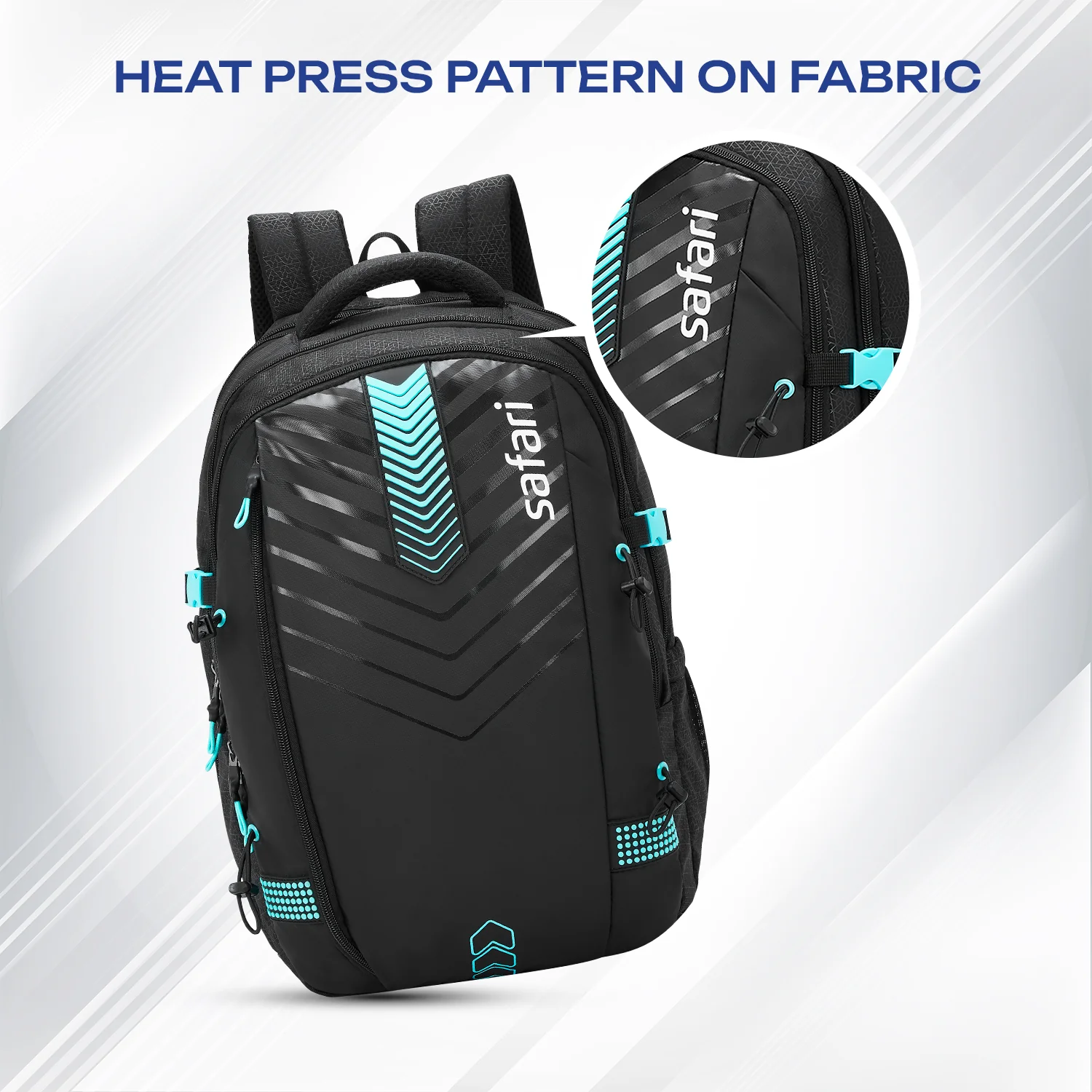 Safari Expand 43L Black Hiking Daypack - Image 8
