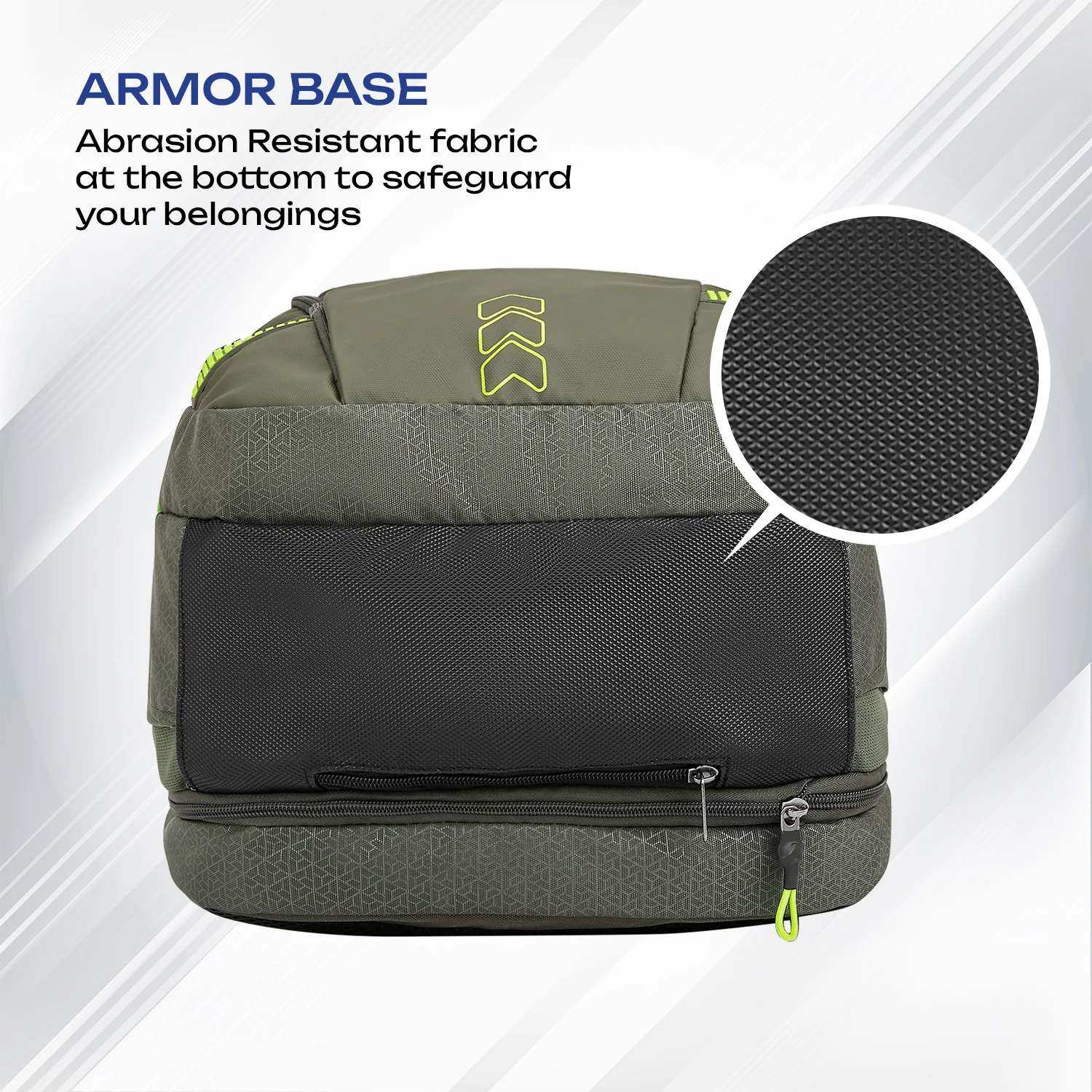 Safari Expand 43L Olive Rucksacks & Trekking Backpack - Image 6