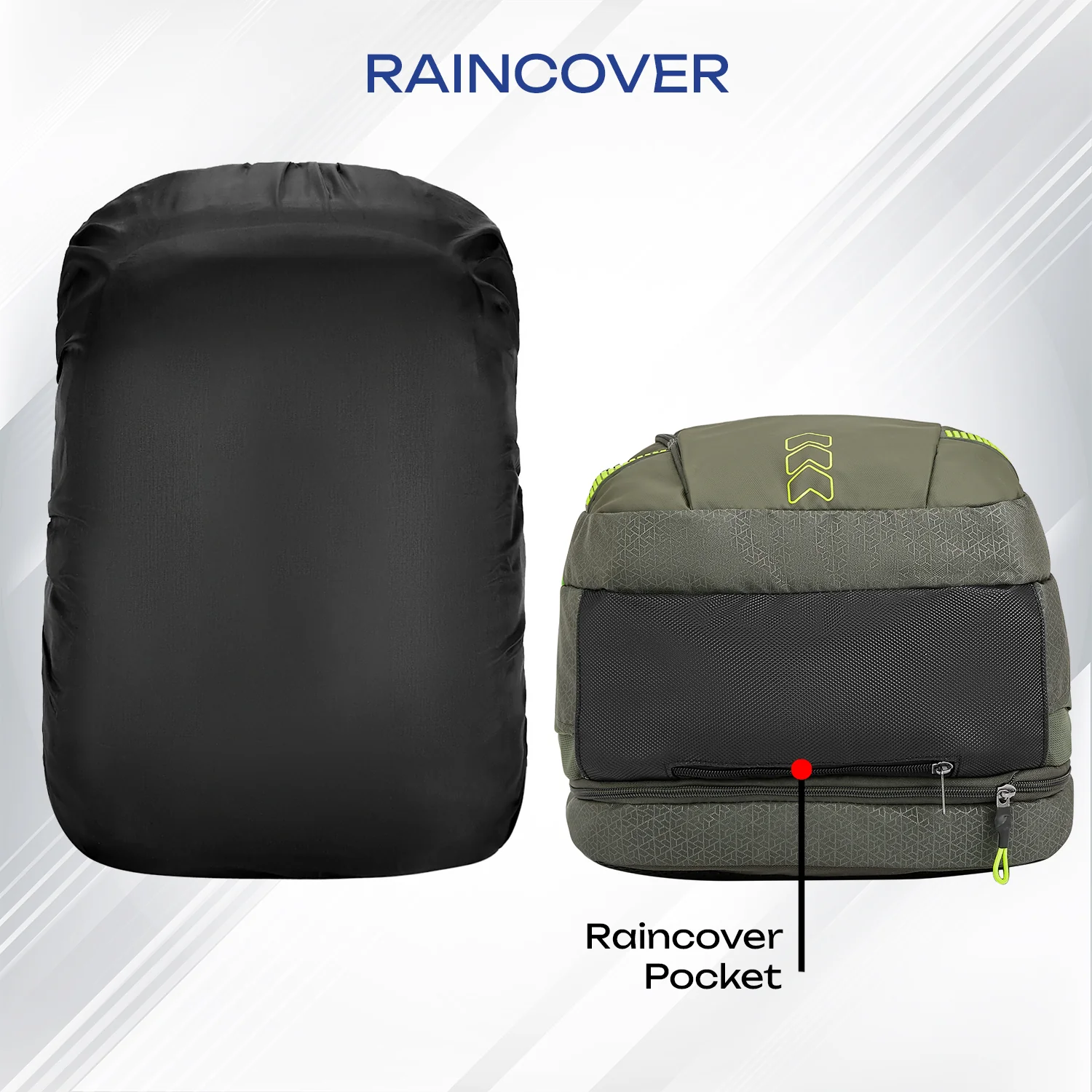 Safari Expand 43L Olive Rucksacks & Trekking Backpack - Image 8