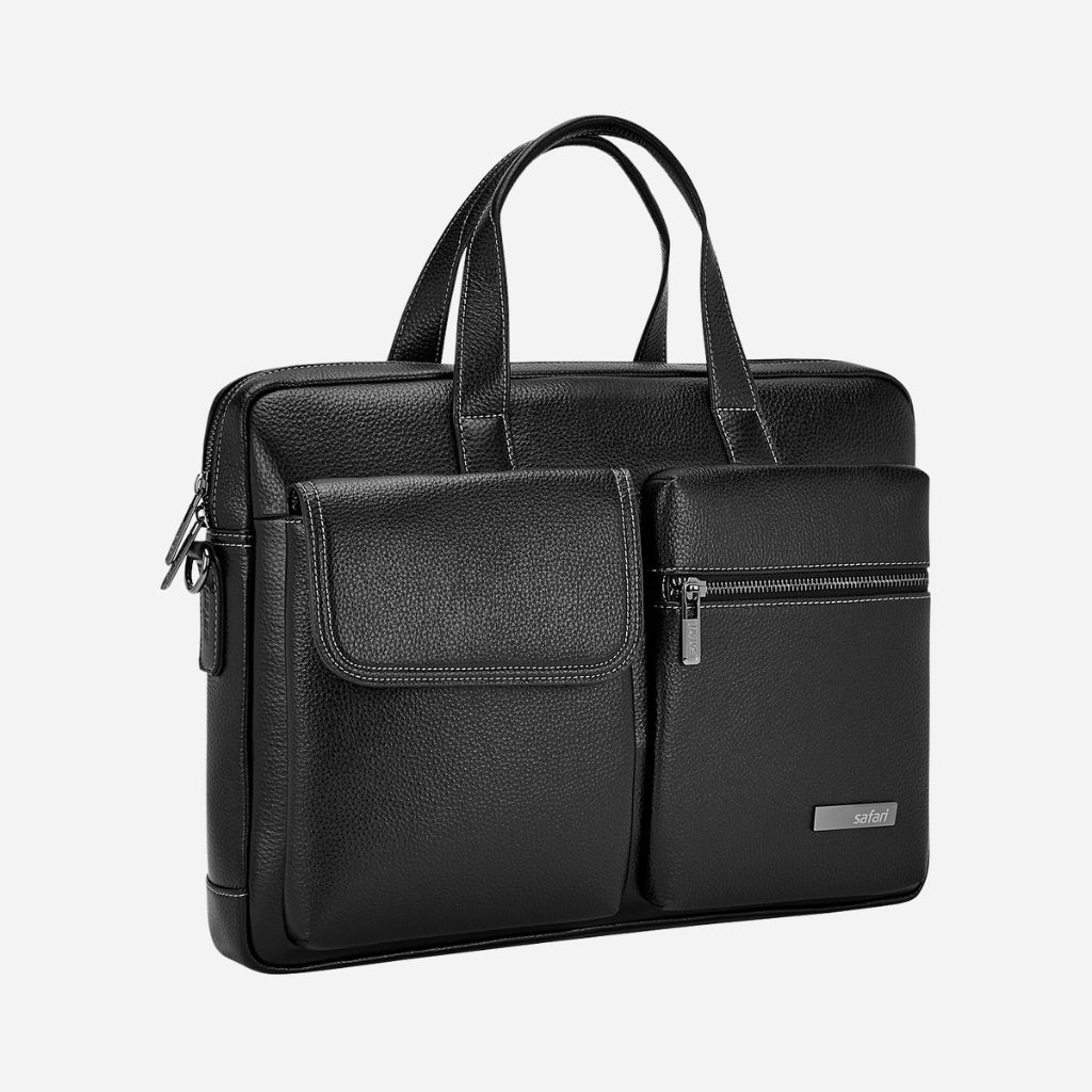 Safari Fable Messenger Bag with Dual compartments - Black - Image 7