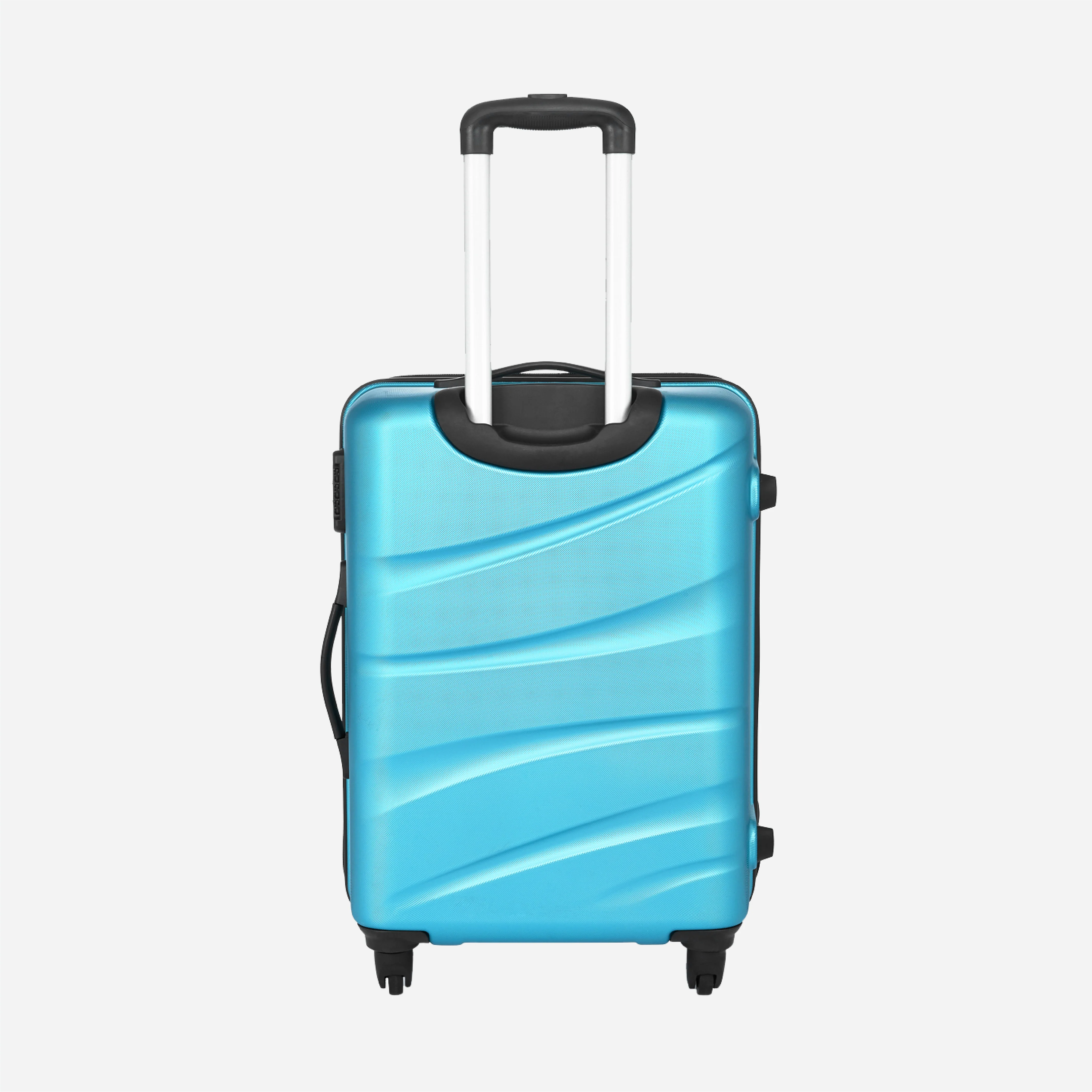 Safari Flo Secure Teal Trolley Bag with 360° Wheels - Image 5