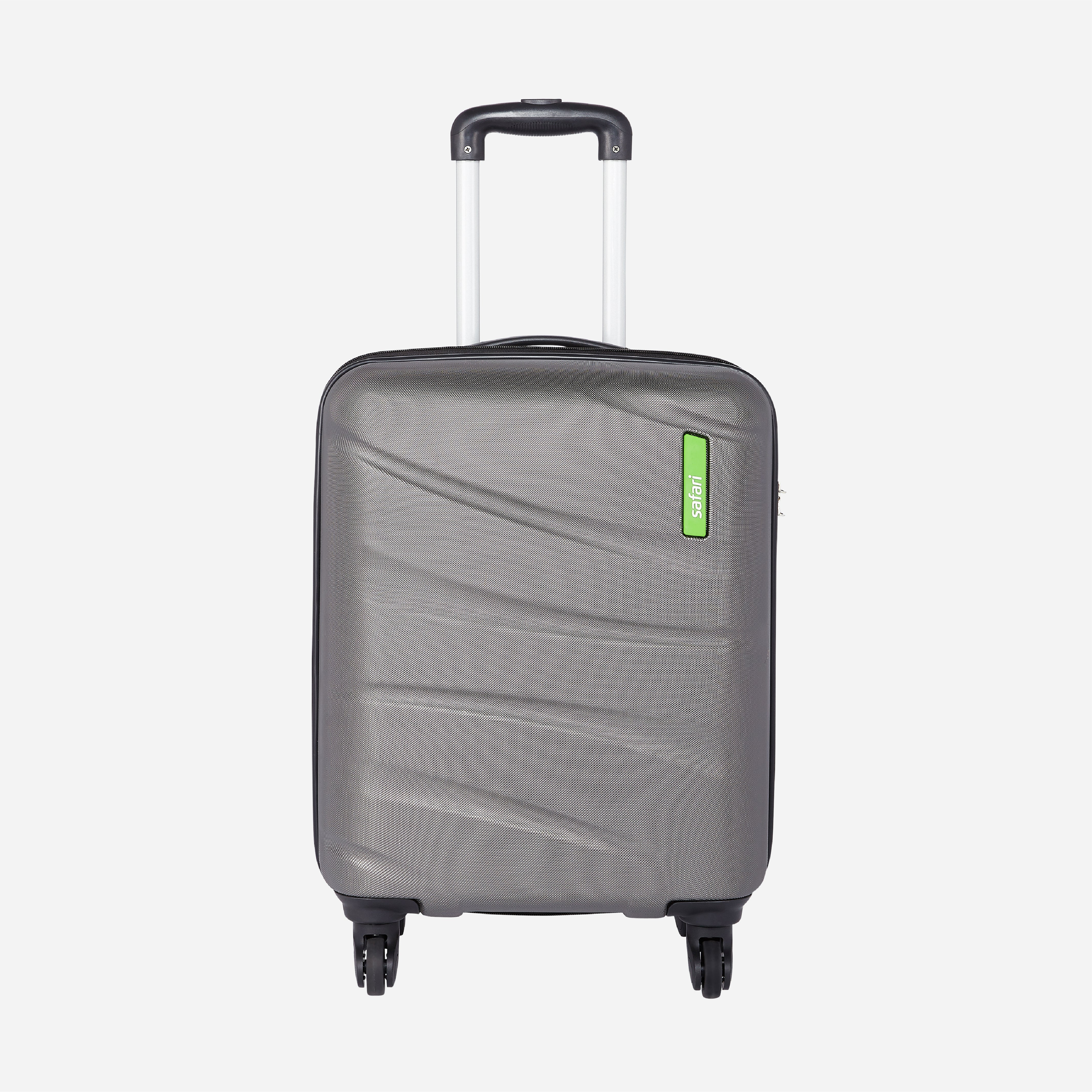 Safari Flo Secure Gun Metal Trolley Bag with 360° Wheels - Image 3