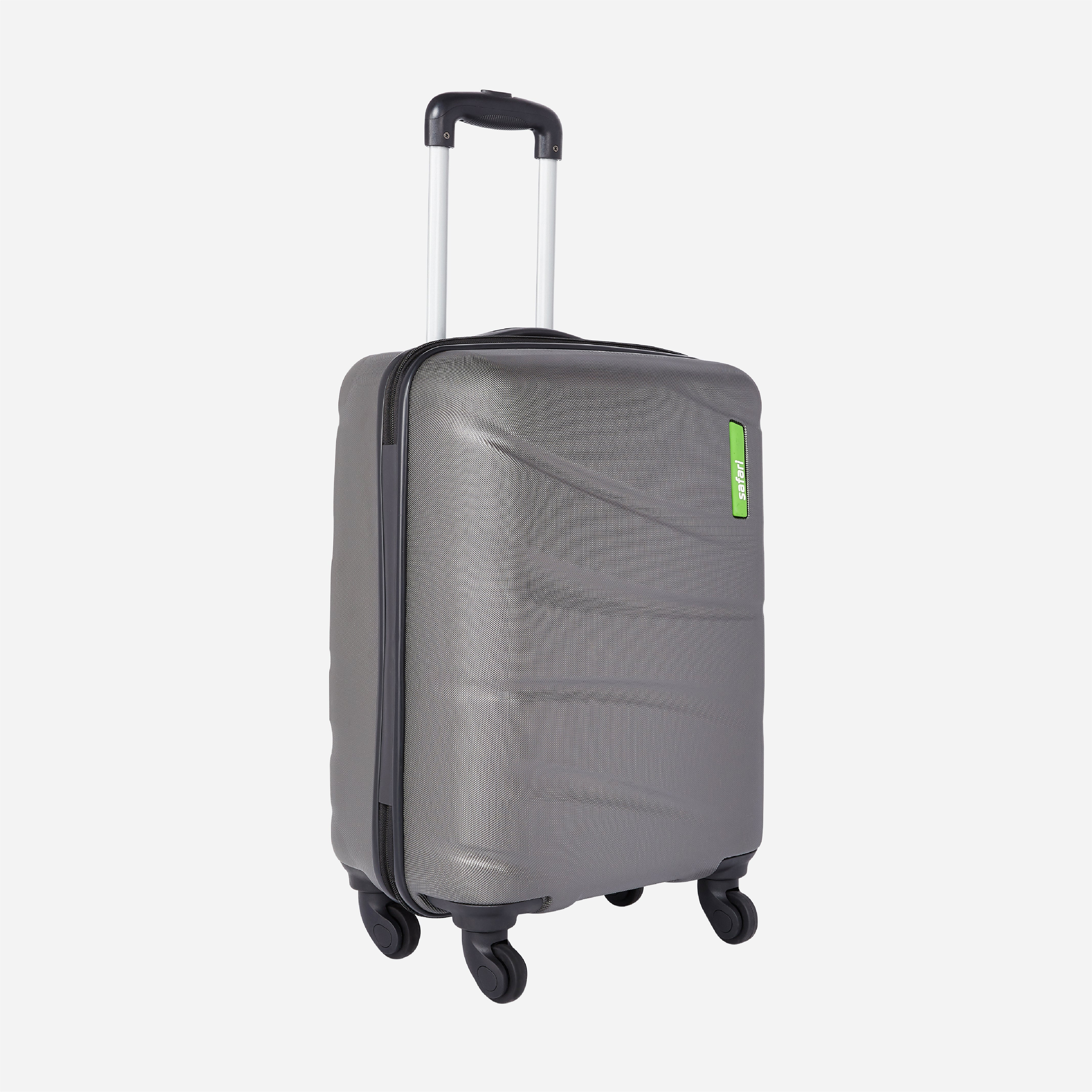 Safari Flo Secure Gun Metal Trolley Bag with 360° Wheels - Image 4