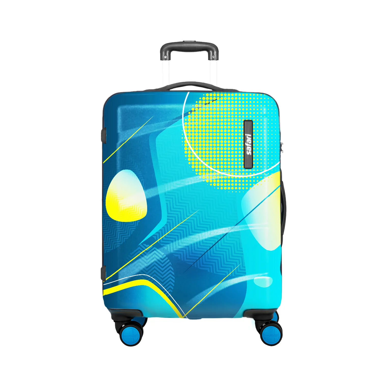 Safari Flote 4W 67 Printed Trolley Bag with TSA Lock