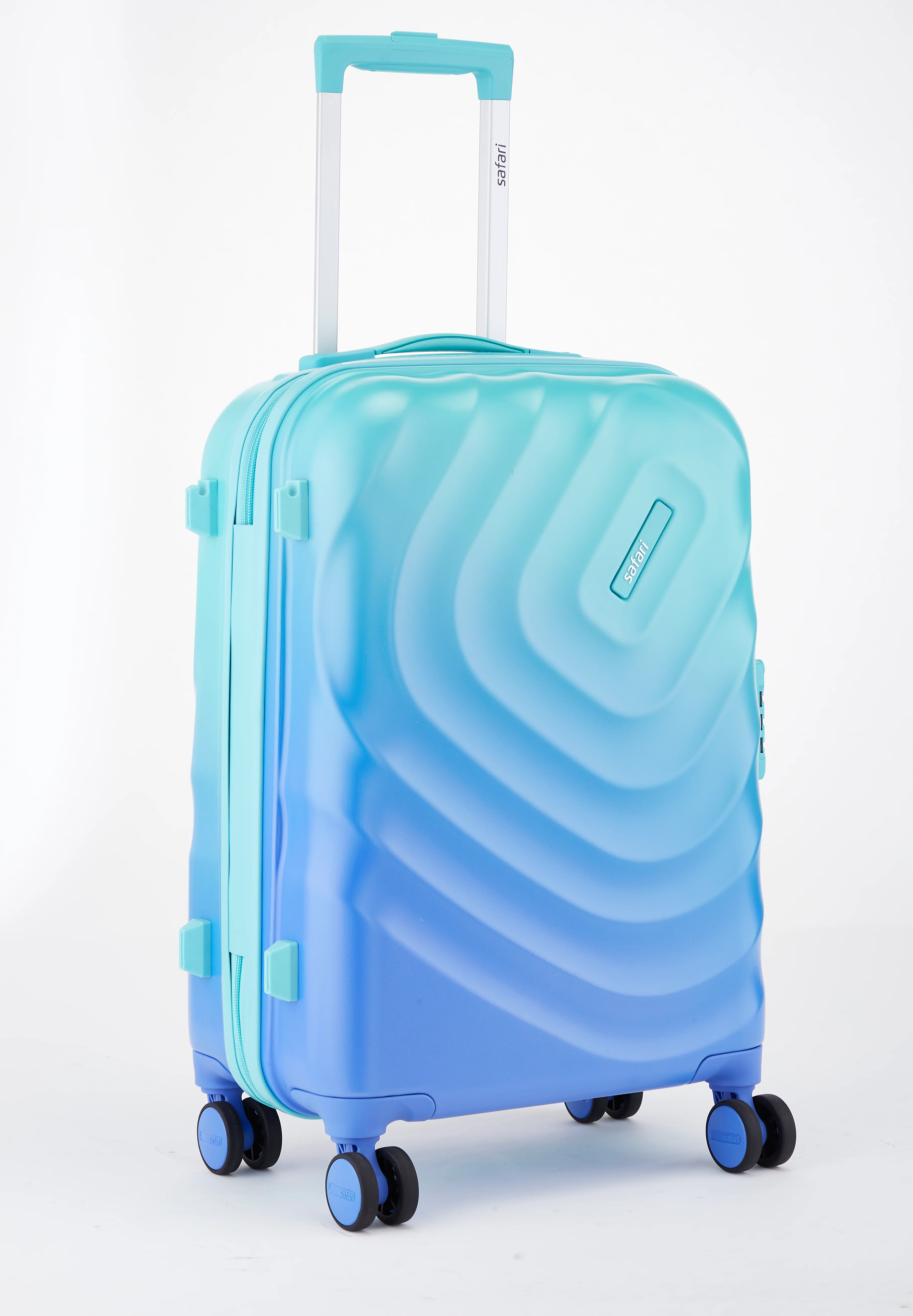 Safari Haze Splash Trolley Bag with TSA Lock, Dual wheels, Side Hooks and Anti-theft Zipper - Image 3