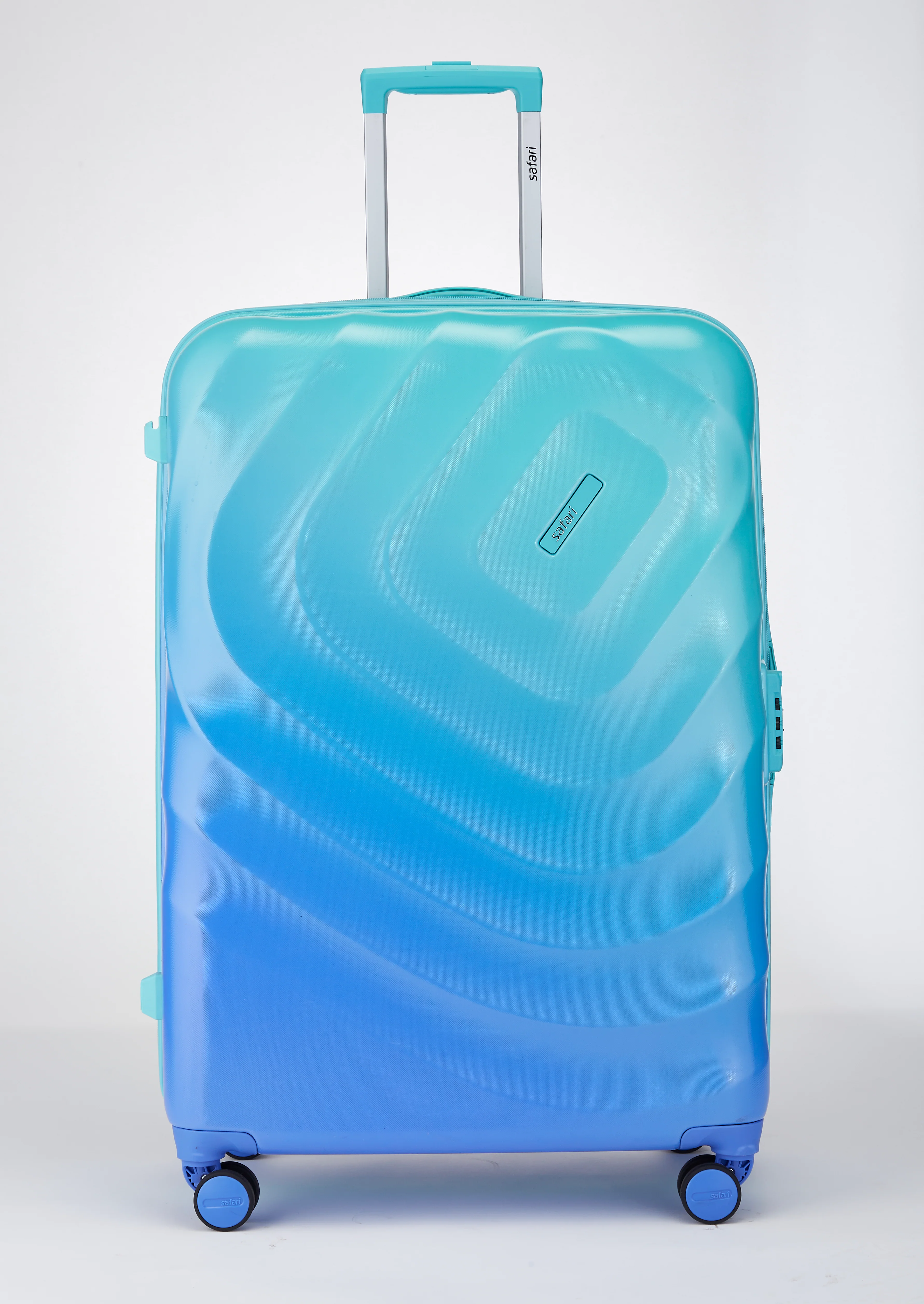 Safari Haze Splash Trolley Bag with TSA Lock, Dual wheels, Side Hooks and Anti-theft Zipper - Image 33