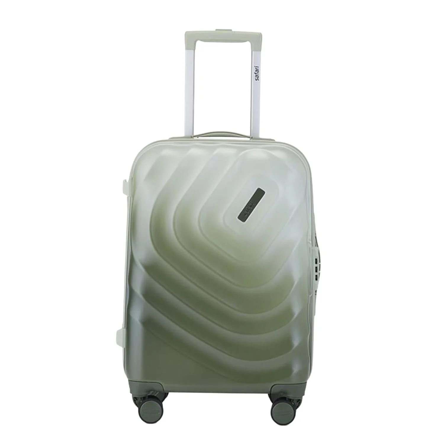 Safari Haze Tropica Trolley Bag with TSA Lock, Dual wheels, Side Hooks and Anti-theft Zipper - Image 2