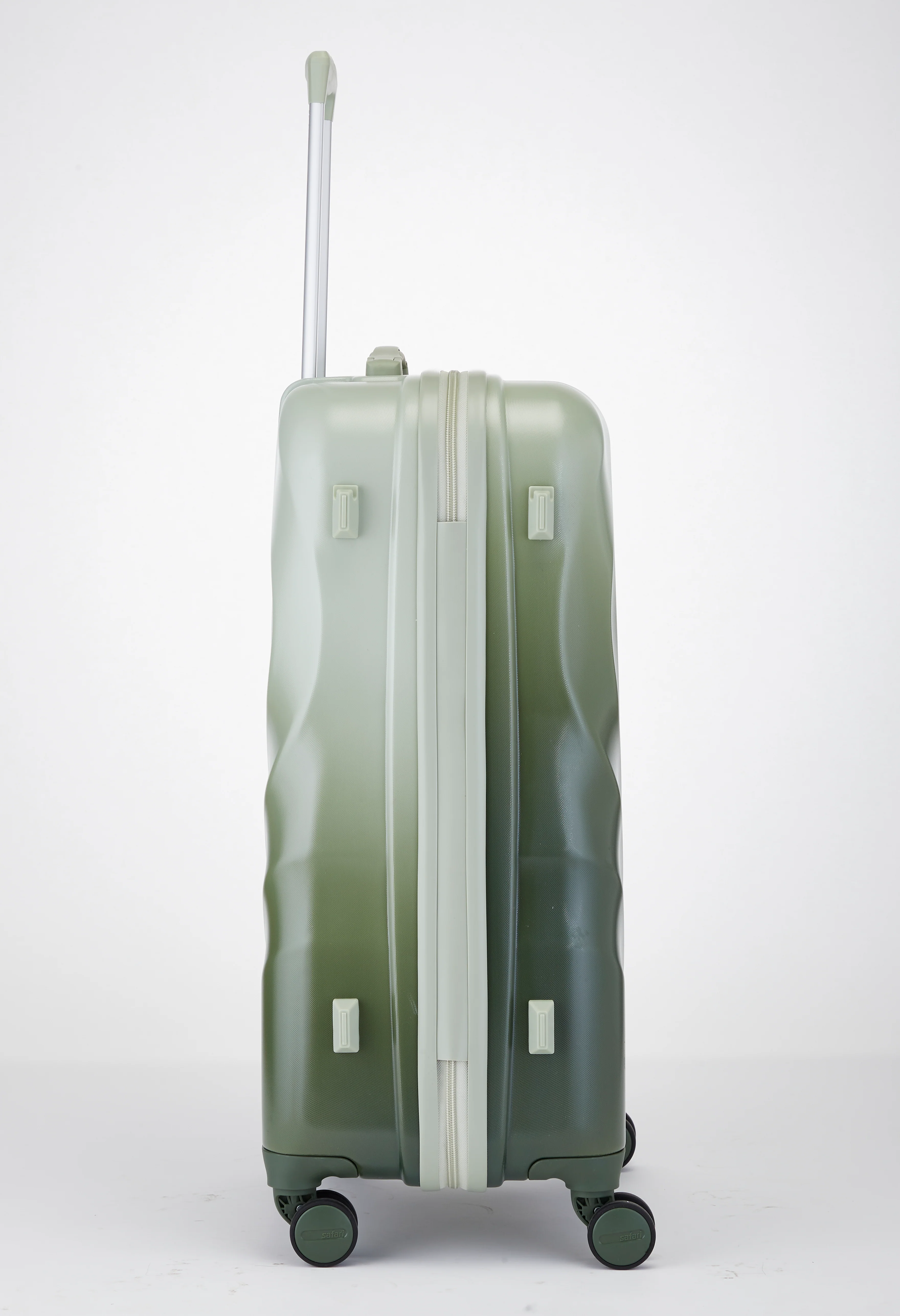 Safari Haze Tropica Trolley Bag with TSA Lock, Dual wheels, Side Hooks and Anti-theft Zipper - Image 20