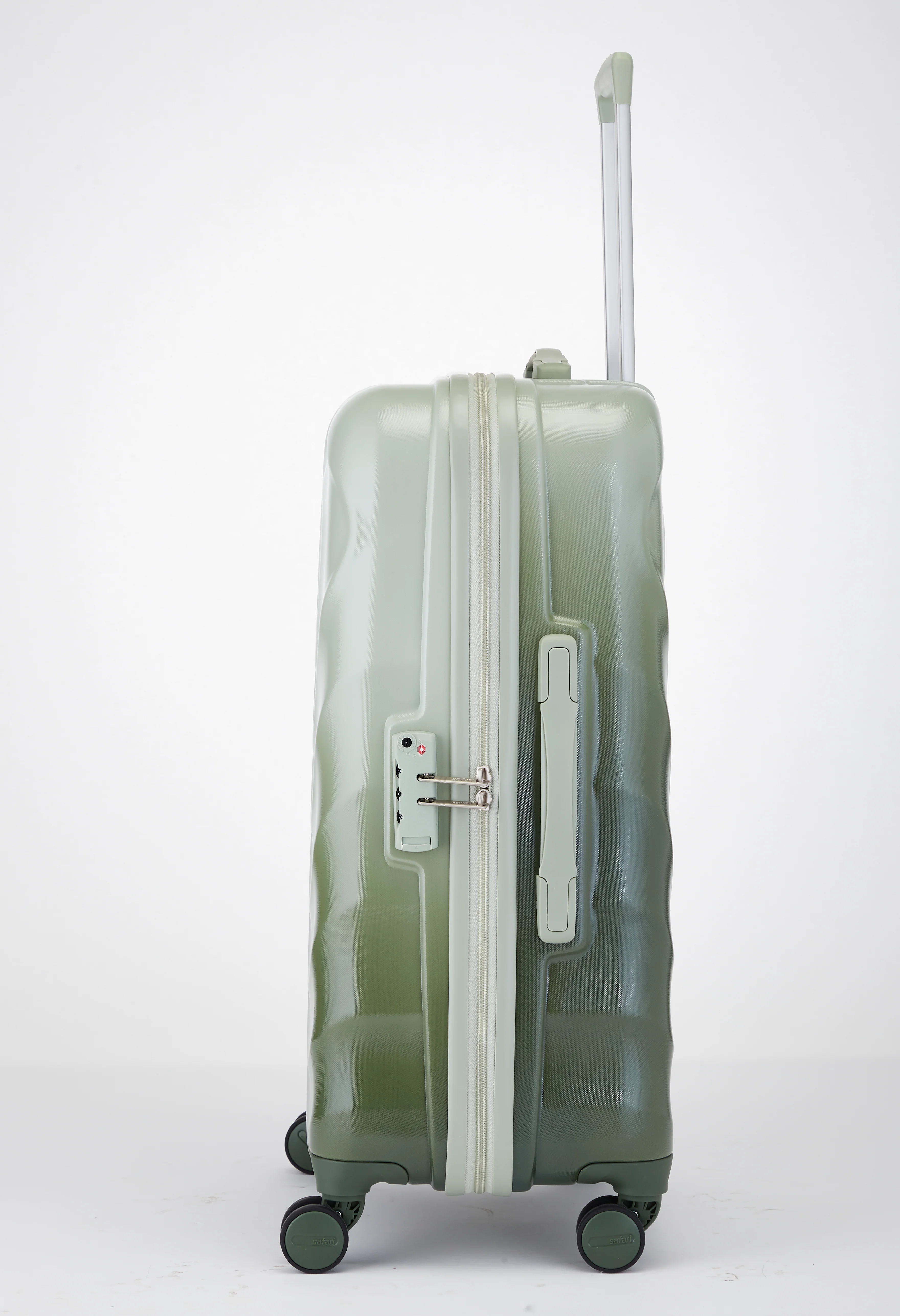 Safari Haze Tropica Trolley Bag with TSA Lock, Dual wheels, Side Hooks and Anti-theft Zipper - Image 21