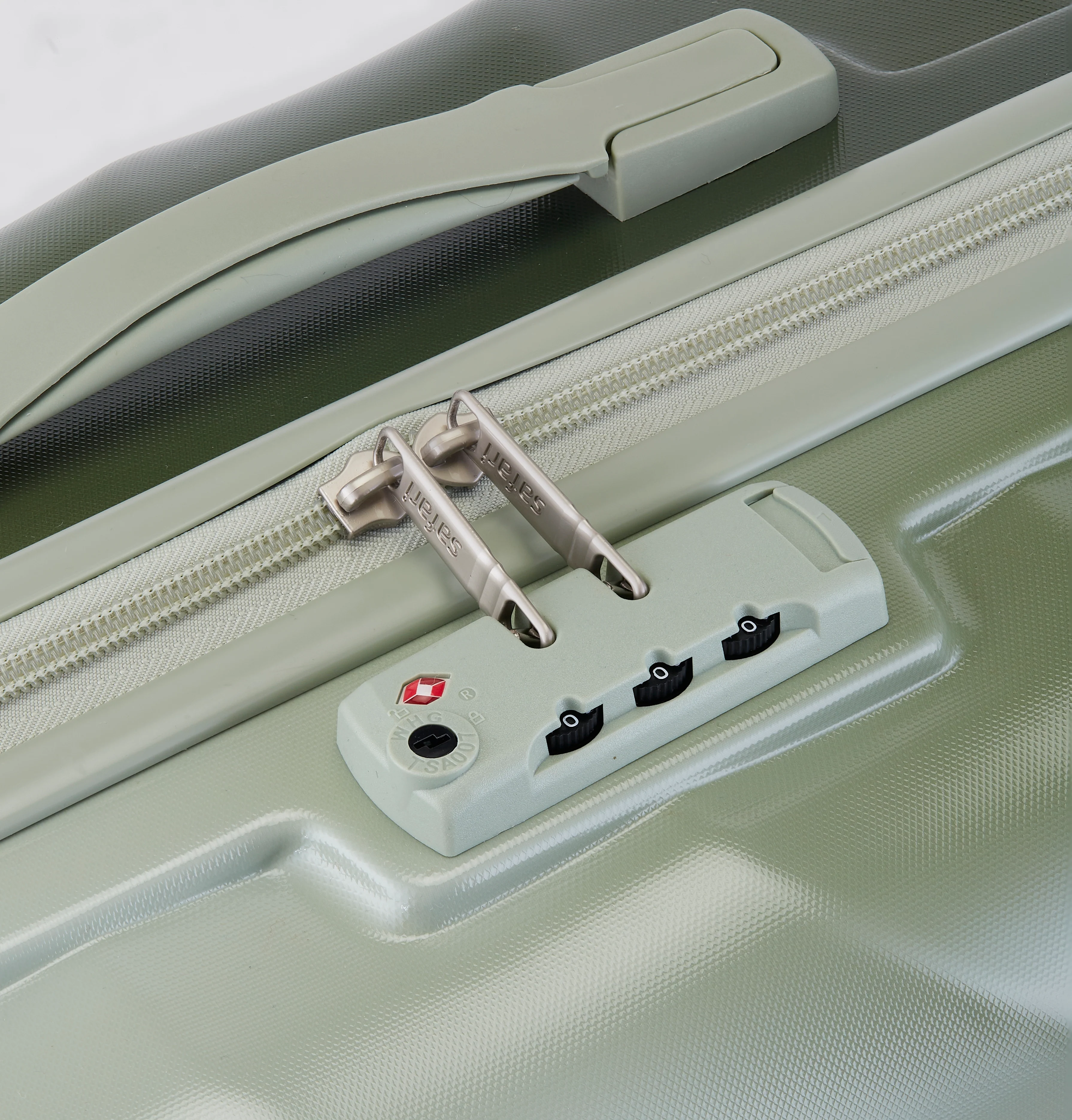 Safari Haze Tropica Trolley Bag with TSA Lock, Dual wheels, Side Hooks and Anti-theft Zipper - Image 23