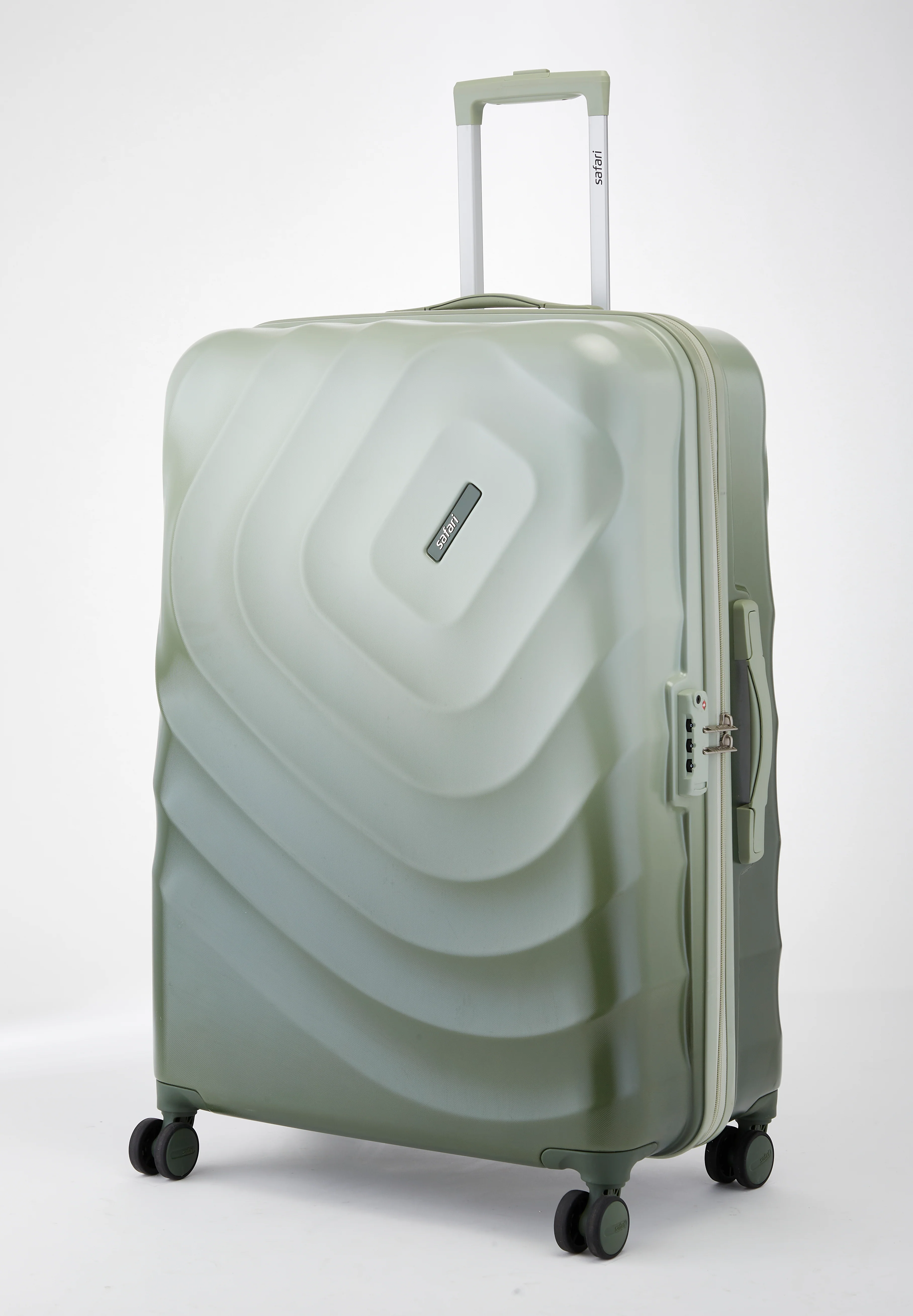Safari Haze Tropica Trolley Bag with TSA Lock, Dual wheels, Side Hooks and Anti-theft Zipper - Image 31