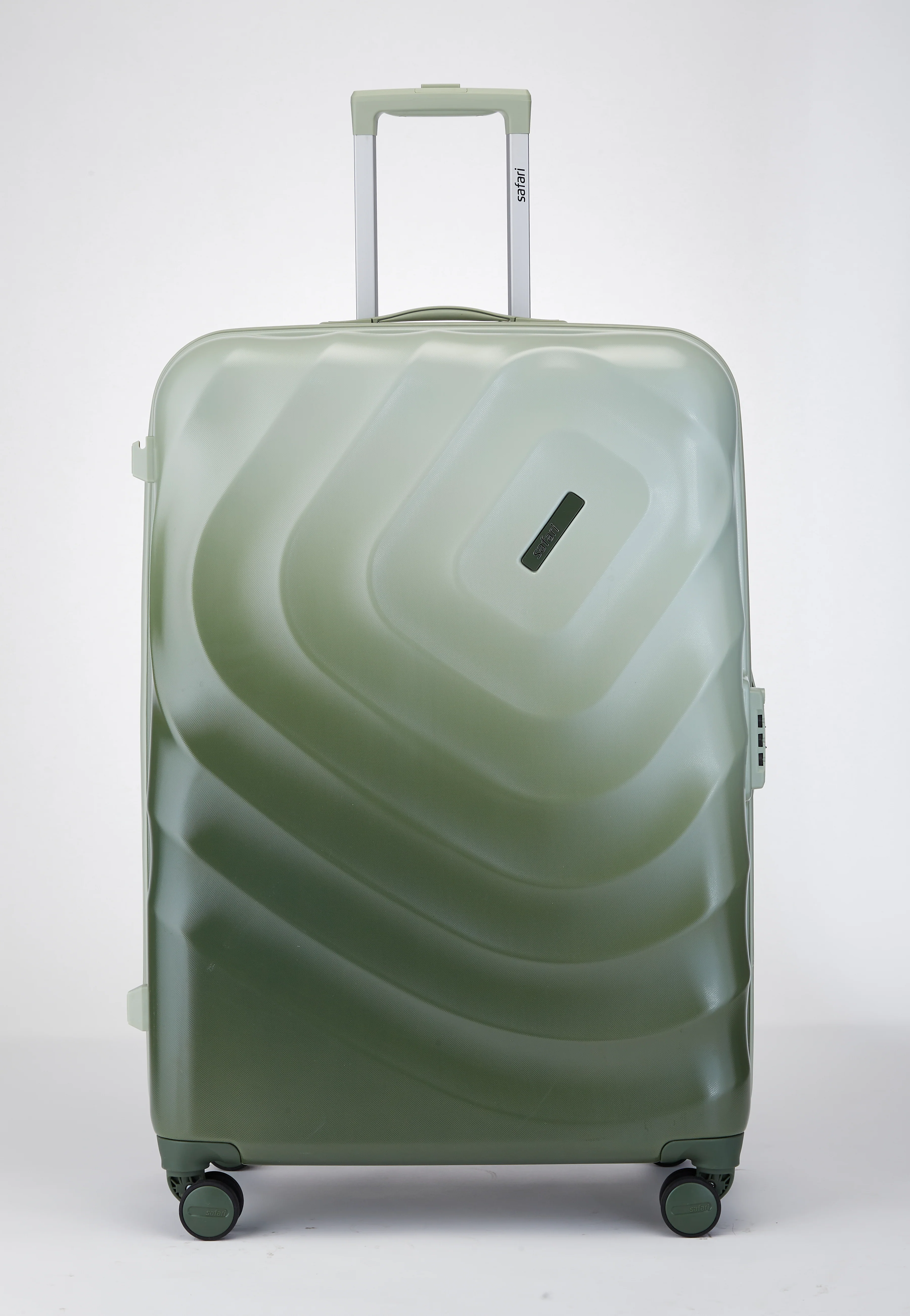 Safari Haze Tropica Trolley Bag with TSA Lock, Dual wheels, Side Hooks and Anti-theft Zipper - Image 32