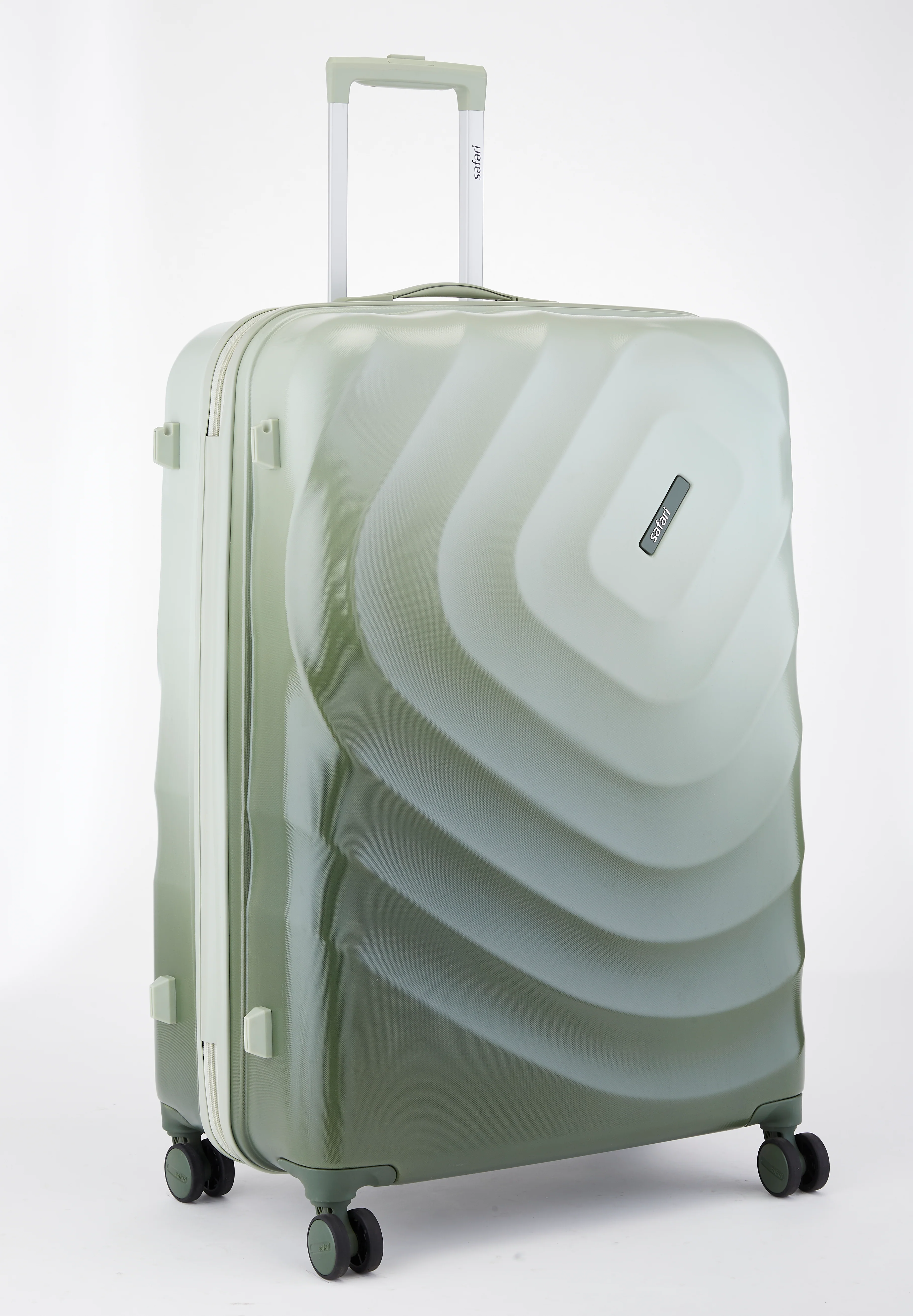 Safari Haze Tropica Trolley Bag with TSA Lock, Dual wheels, Side Hooks and Anti-theft Zipper - Image 33