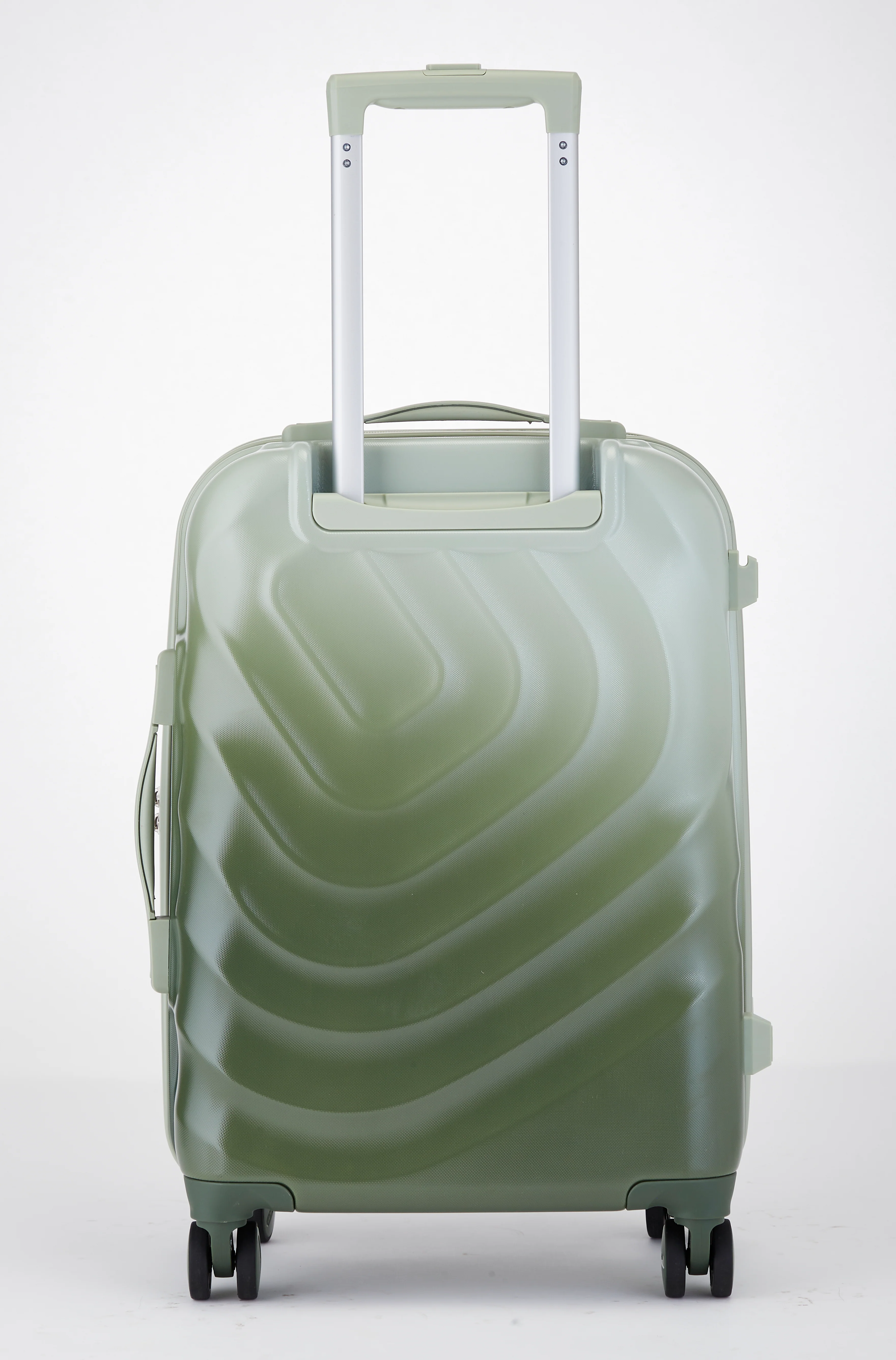 Safari Haze Tropica Trolley Bag with TSA Lock, Dual wheels, Side Hooks and Anti-theft Zipper - Image 6