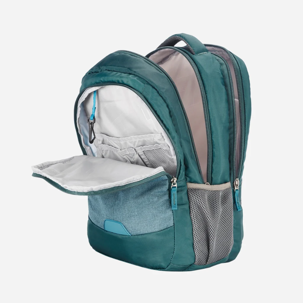 Safari Maze 33.6L Teal Laptop Backpack with Raincover - Image 6