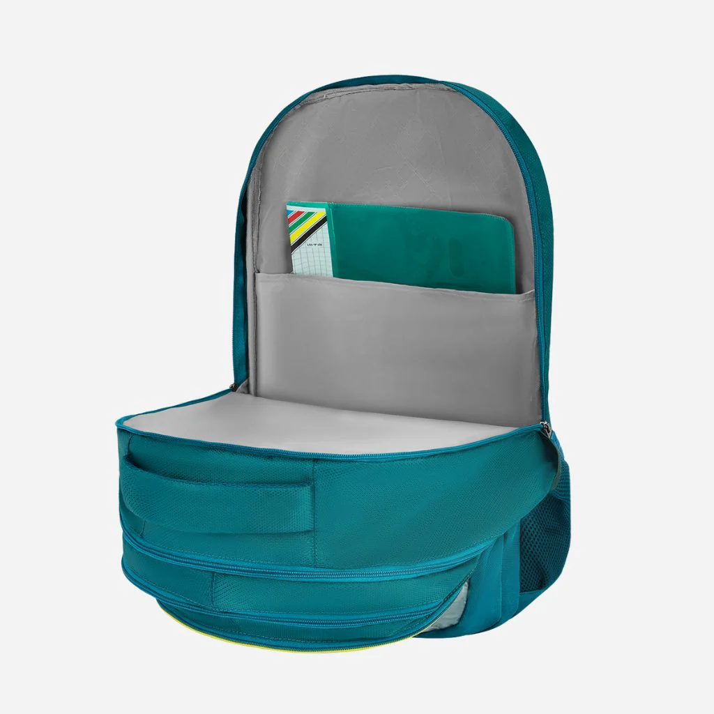 Safari Mega 11 43L Teal School Backpack with with Easy Access Pockets - Image 7
