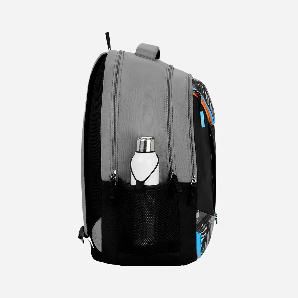 Safari Mega 12 43L Black School Backpack with with Easy Access Pockets - Image 5