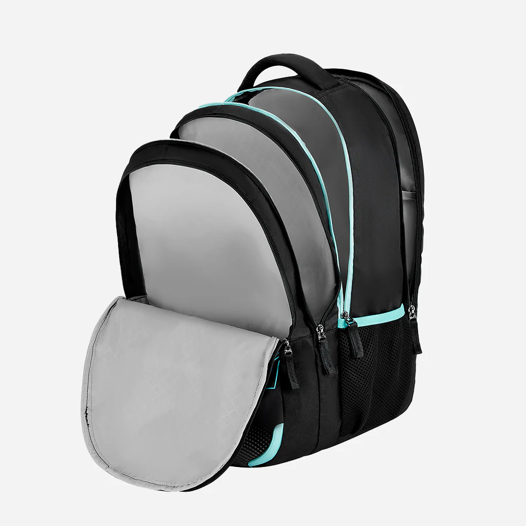 Safari Mega 14 43L Black School Backpack with with Easy Access Pockets - Image 6