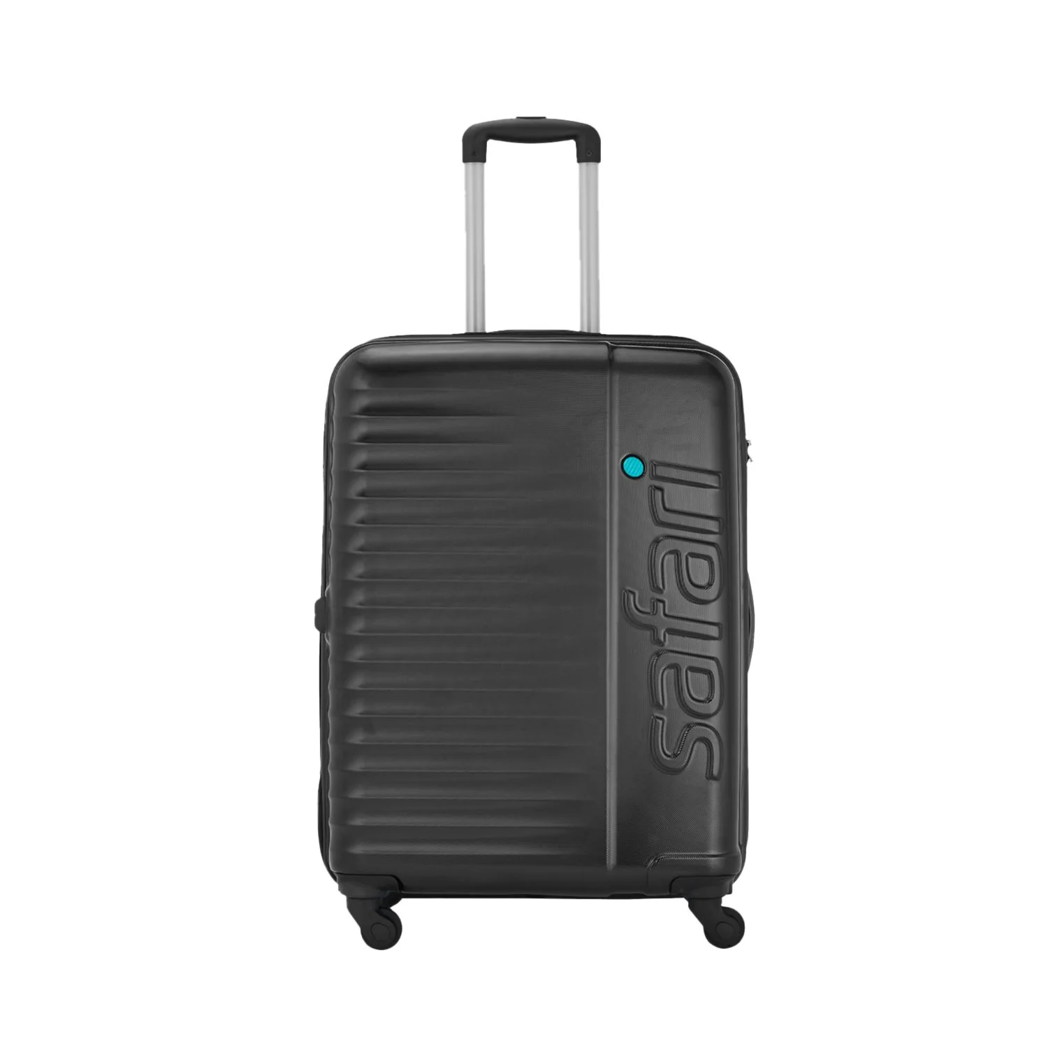 Safari Mega Black and Blue Large Trolley Bag with TSA Lock - Image 2