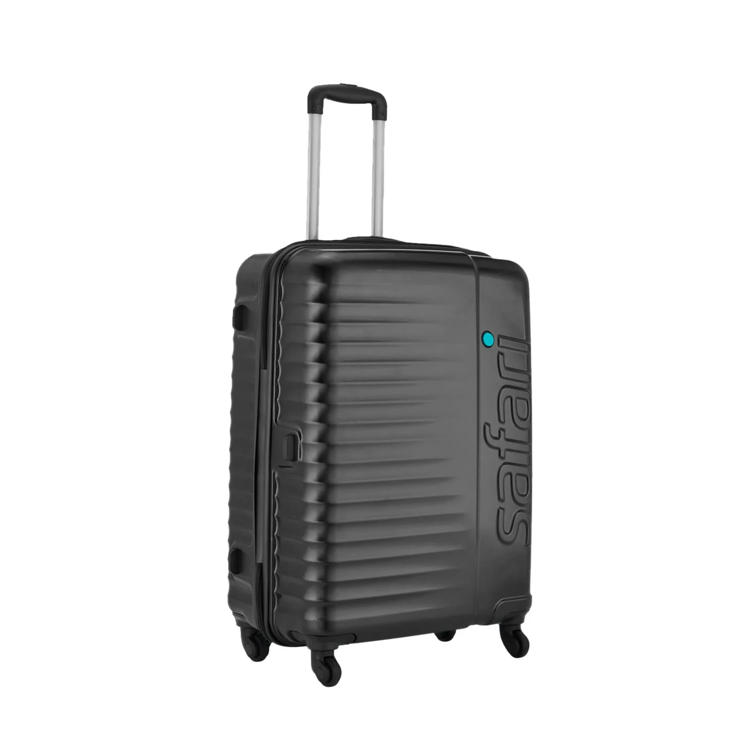 Safari Mega Black and Blue Large Trolley Bag with TSA Lock - Image 3
