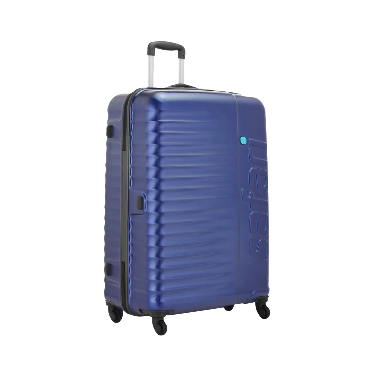 Safari Mega Black and Blue Large Trolley Bag with TSA Lock - Image 8