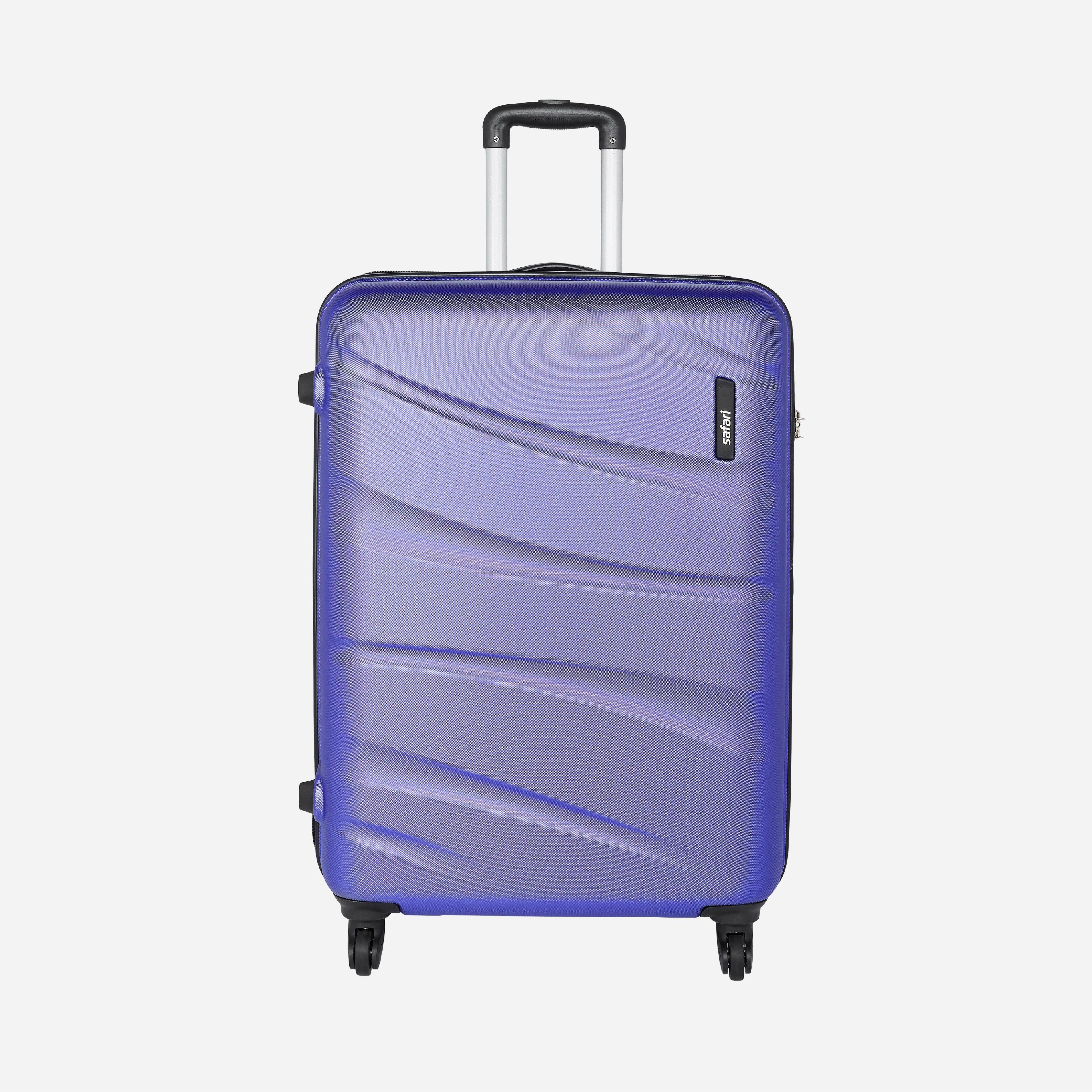 Safari Orb 4W Metallic Purple Trolley Bag with 360° Wheels - Image 2