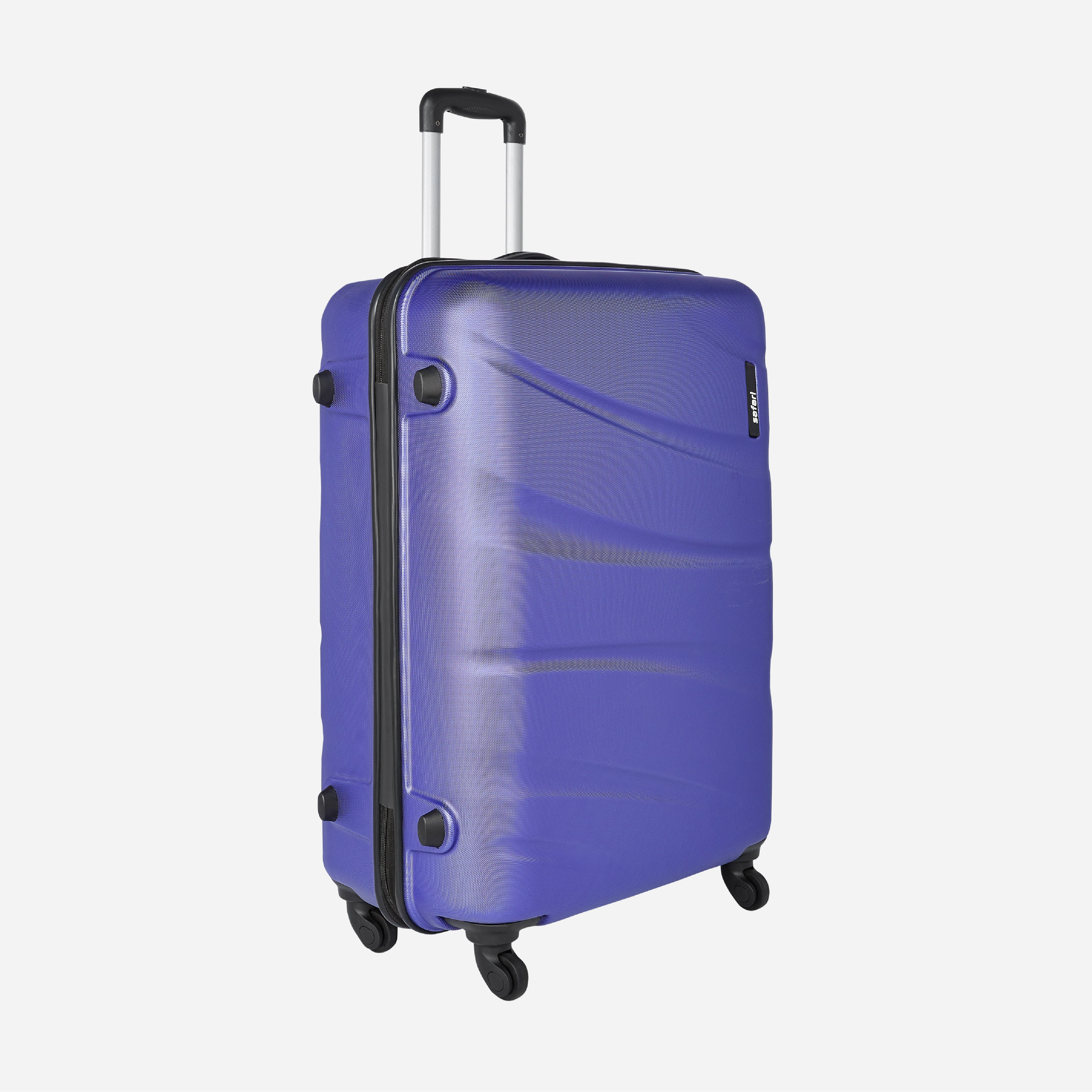 Safari Orb 4W Metallic Purple Trolley Bag with 360° Wheels - Image 3