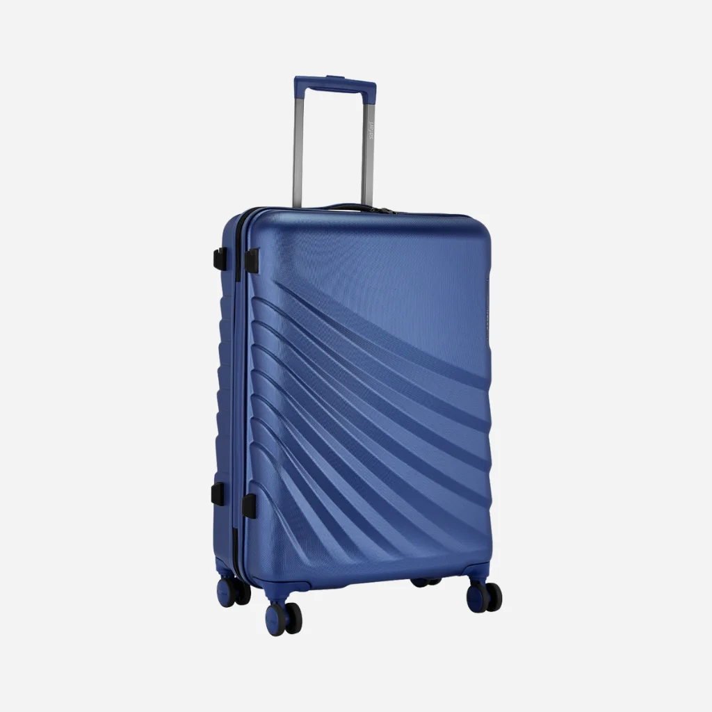Safari Polaris Pro Titan Blue Trolley Bag with TSA Lock, Dual wheels, Side Hooks and Wet Pouch - Image 11