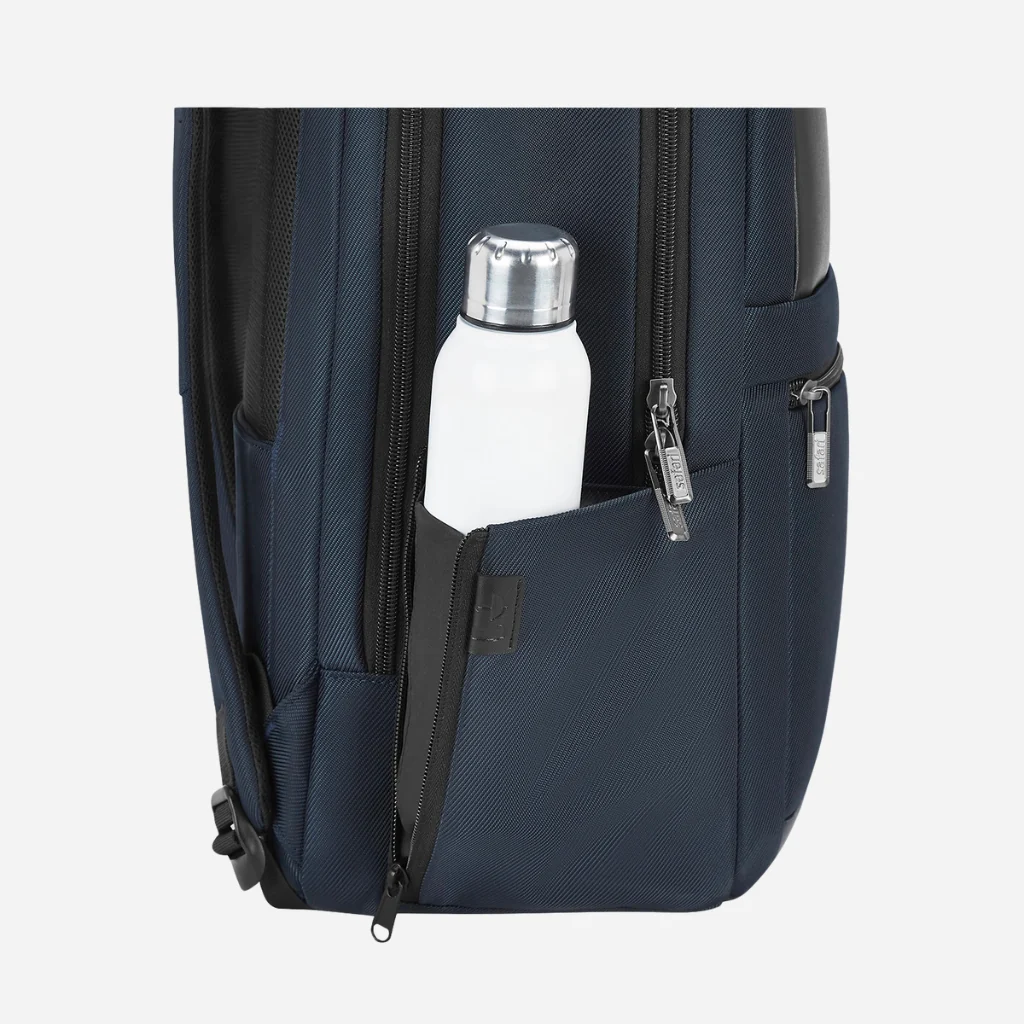 Safari Prime 22L Blue Formal Backpack with Laptop Compartment - Image 10