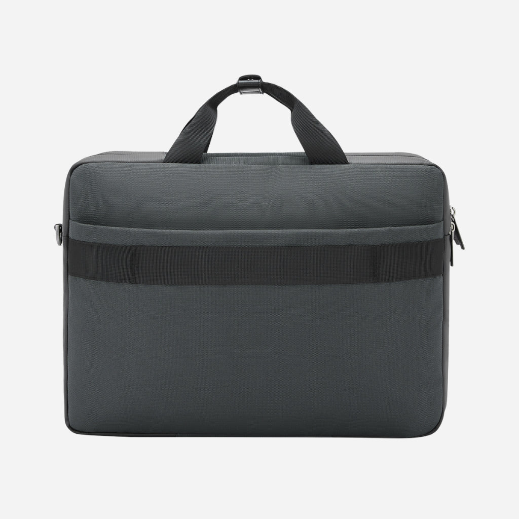 Safari Regal Messenger Bag with Dual compartments - Black - Image 8