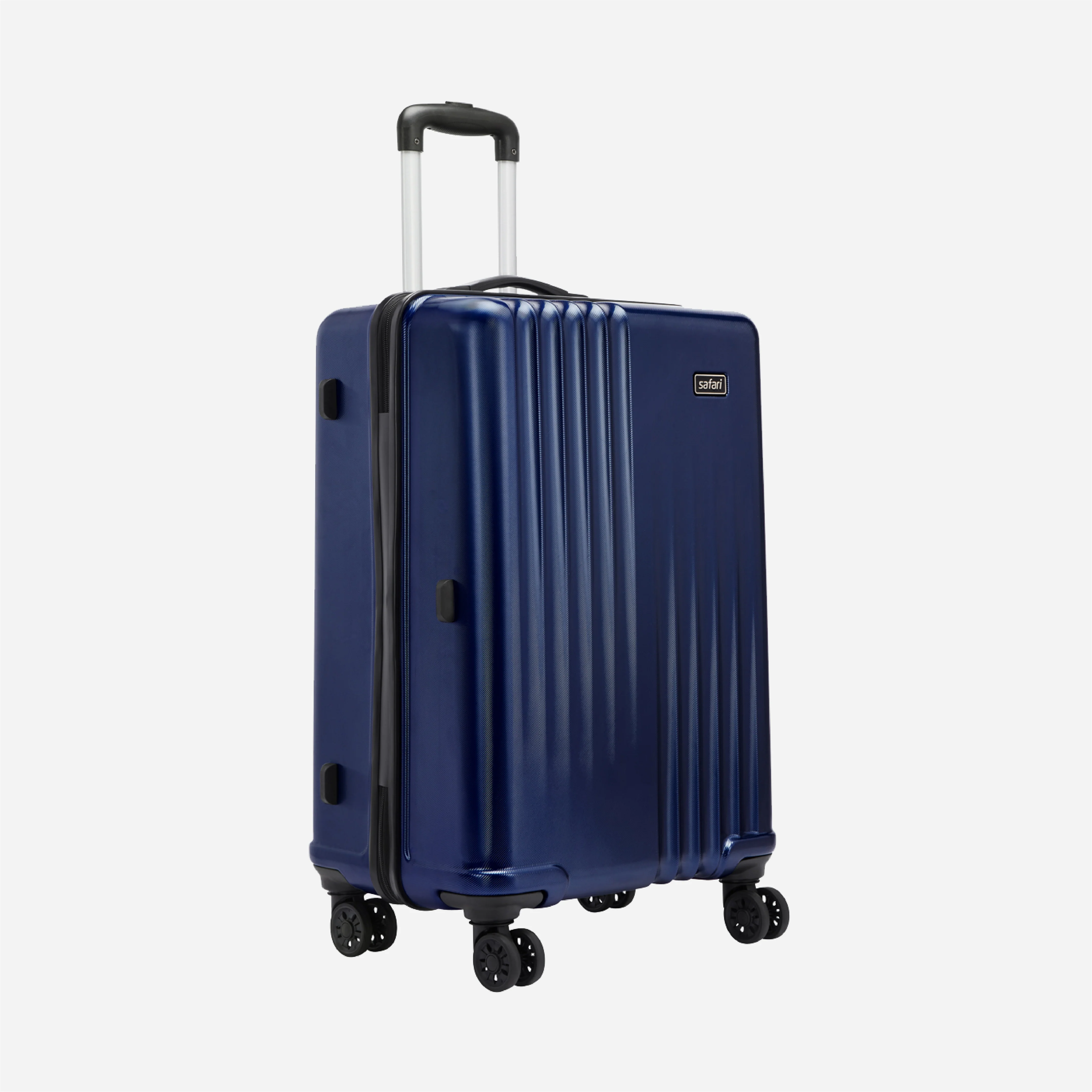 Safari Ryder Midnight Blue Trolley Bag With TSA Lock and Dual Wheels - Image 15