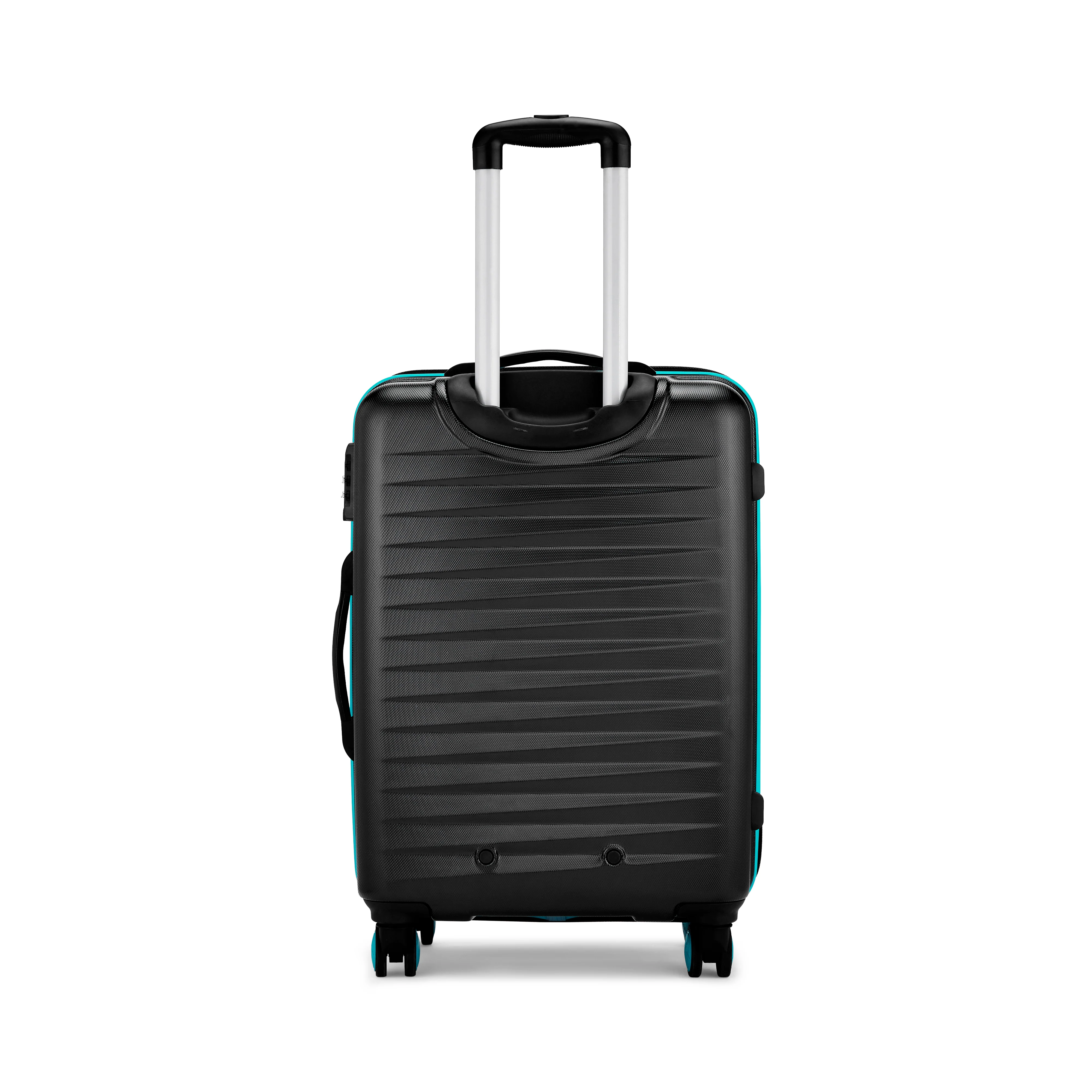 Safari Salute Thyme Green and Black Trolley Bag with TSA lock and Dual Wheels - Image 12