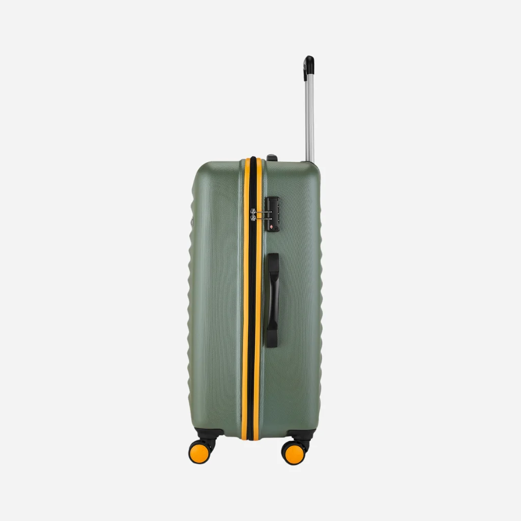 Safari Defender Thyme Green Trolley Bag with TSA lock and Dual Wheels - Image 28