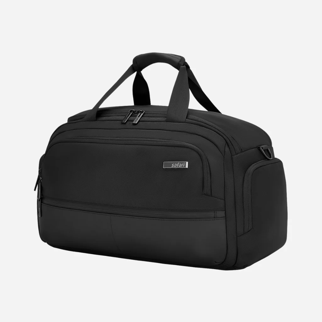 Safari Select Aria Duffle Bag Black with laptop compartment
