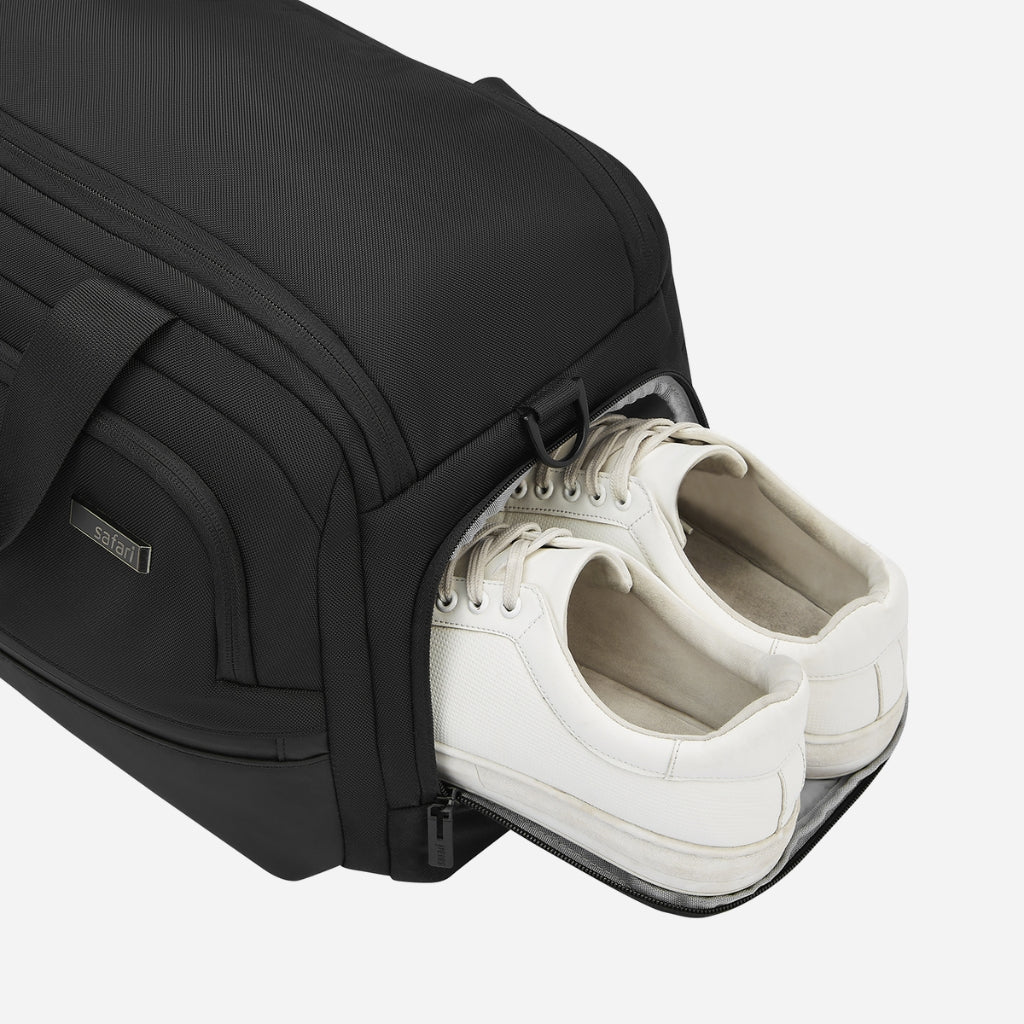 Safari Select Aria Duffle Bag Black with laptop compartment - Image 8
