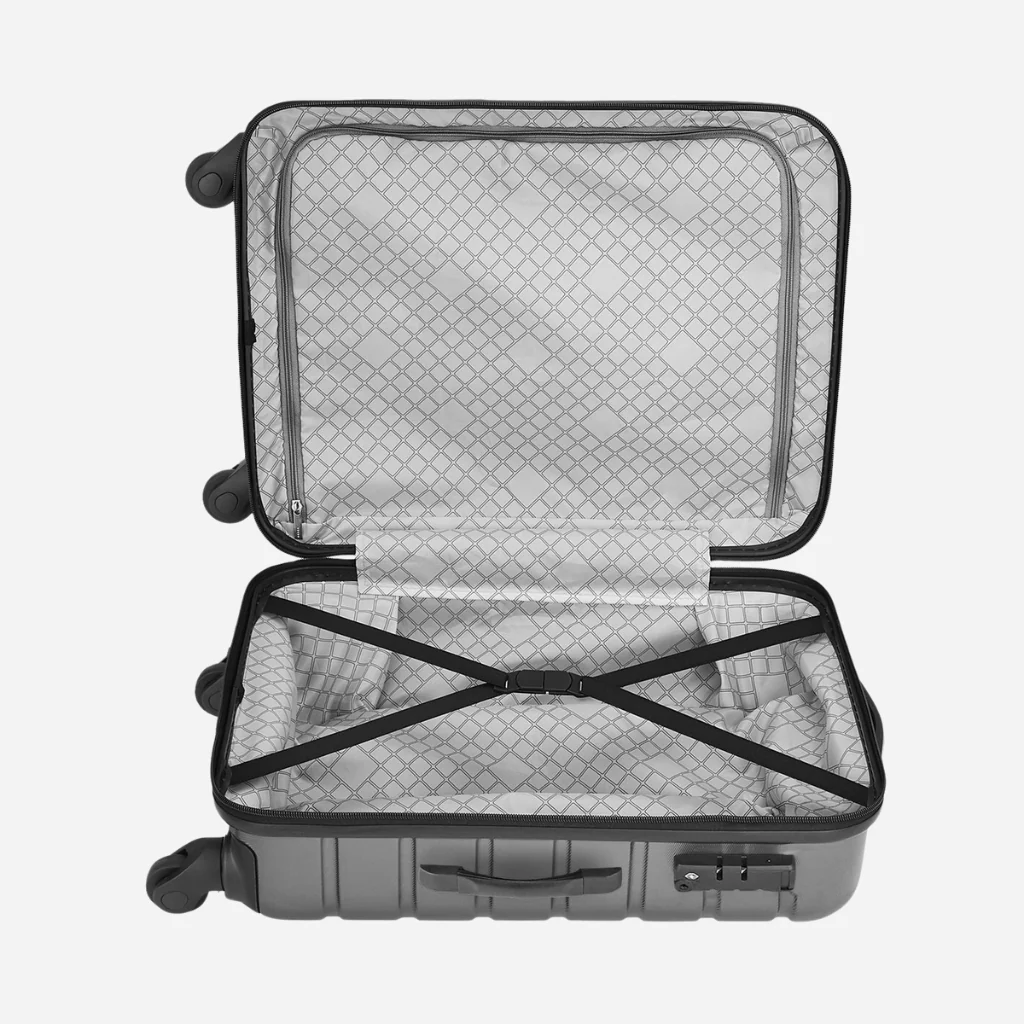 Safari Sentinel Gun Metal Trolley Bag with TSA Lock and Dual Wheels - Image 10