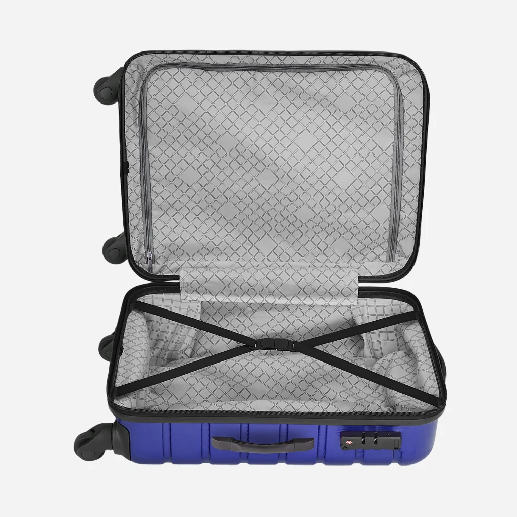 Safari Sentinel Midnight Blue Trolley Bag with TSA Lock and Dual Wheels - Image 15