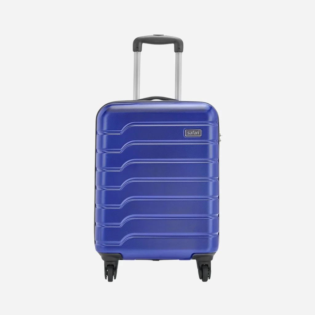Safari Sentinel Midnight Blue Trolley Bag with TSA Lock and Dual Wheels - Image 2