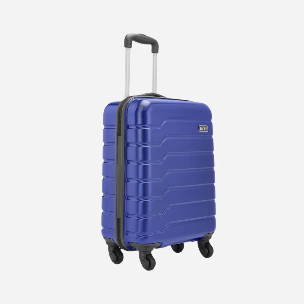 Safari Sentinel Midnight Blue Trolley Bag with TSA Lock and Dual Wheels - Image 3