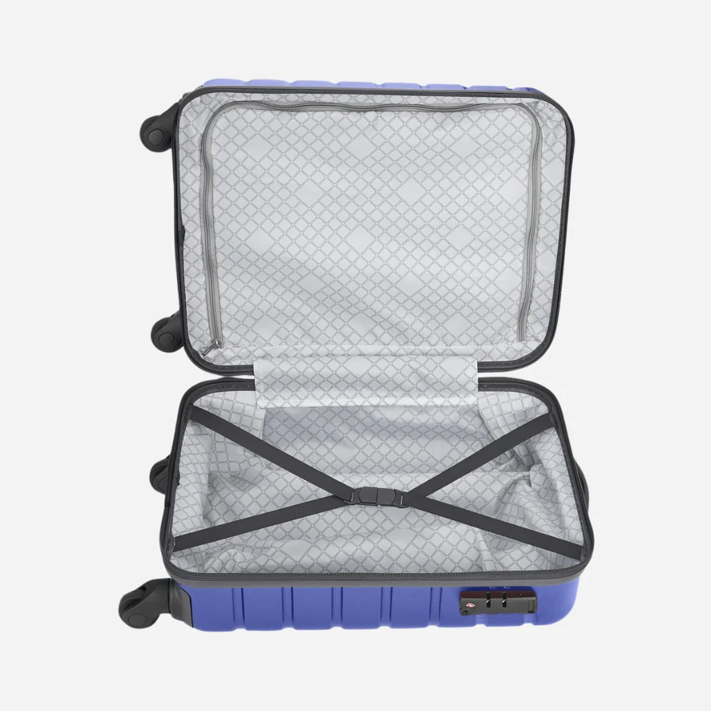 Safari Sentinel Midnight Blue Trolley Bag with TSA Lock and Dual Wheels - Image 5
