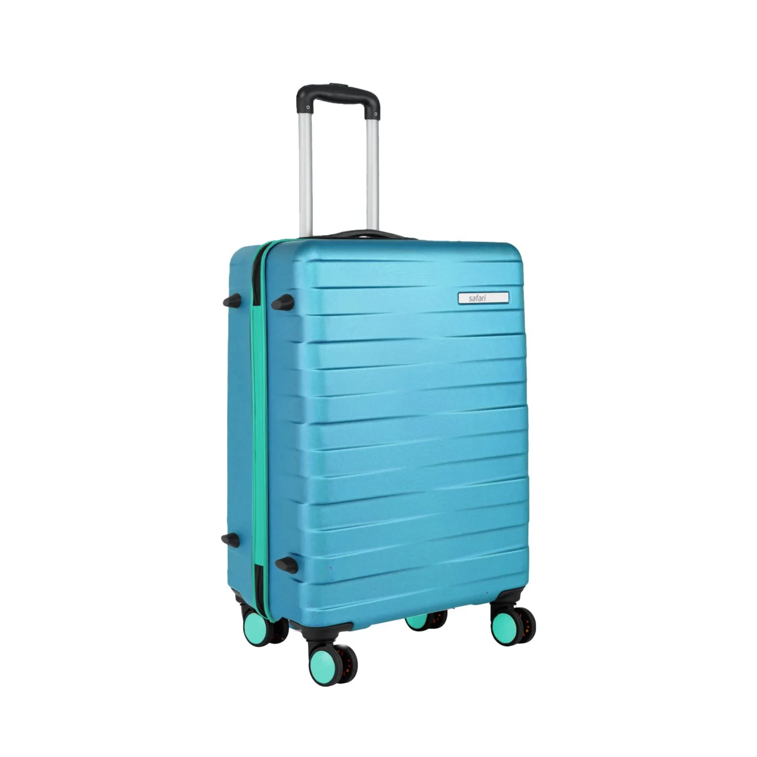 Safari Titanium Superior 4W Trolley Bag with TSA Lock - Electric Teal - Image 3