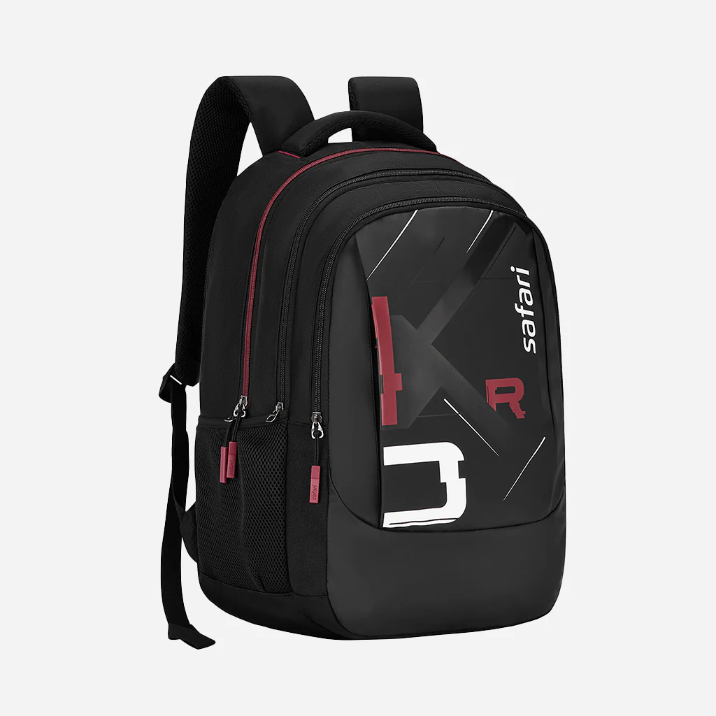 Safari Vogue 4 37L Black Laptop Backpack With Raincover - Image 3