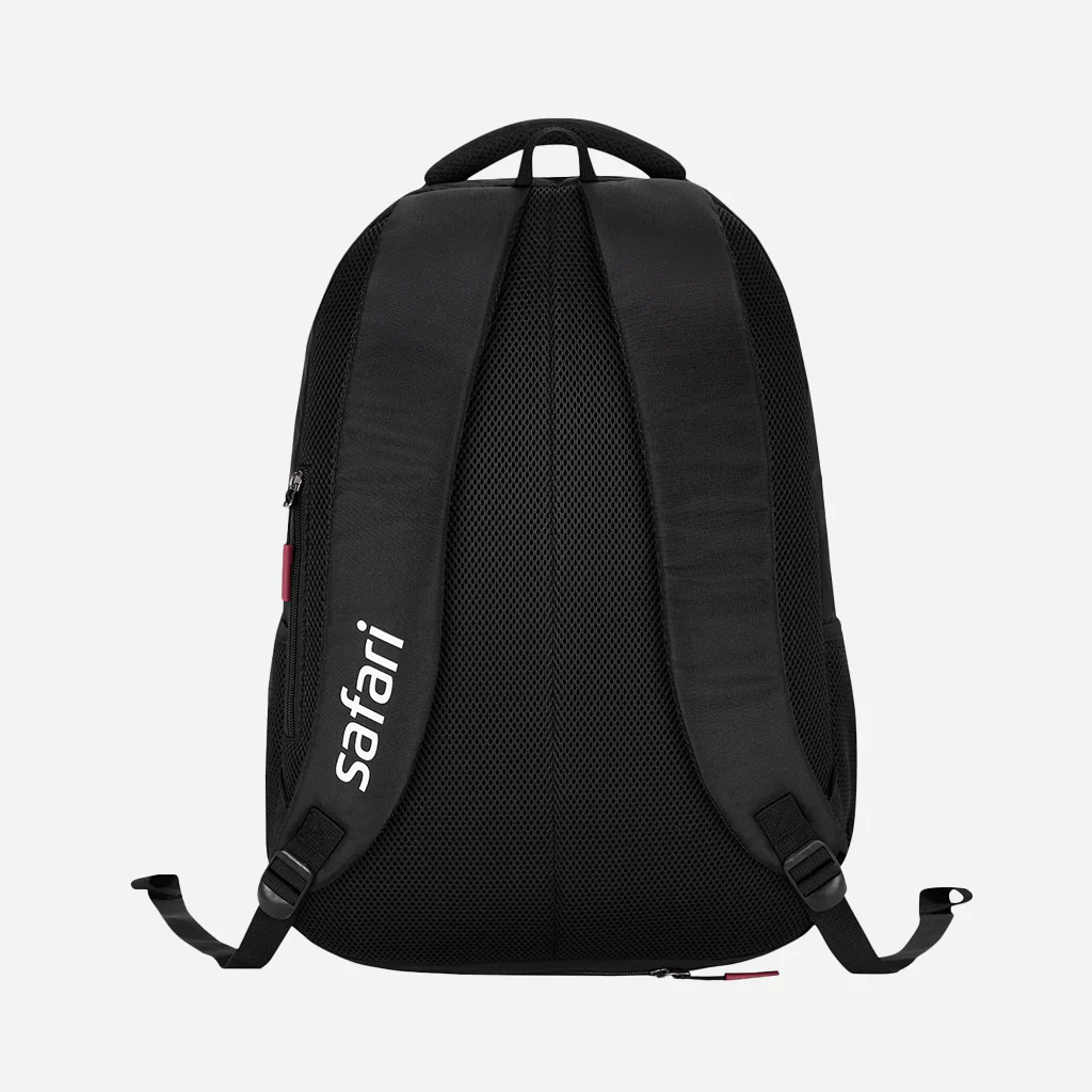 Safari Vogue 4 37L Black Laptop Backpack With Raincover - Image 7