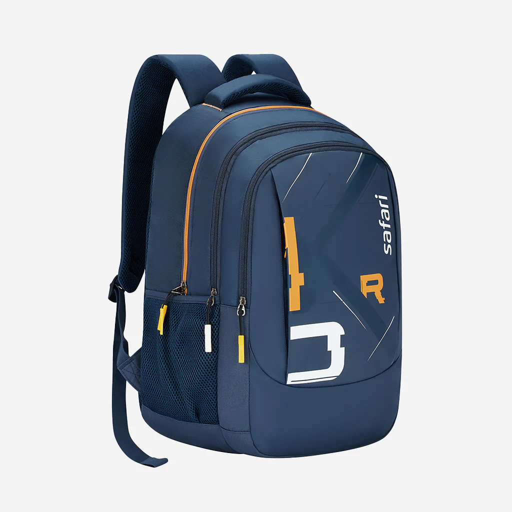 Safari Vogue 4 37L Blue Laptop Backpack With Raincover - Image 3