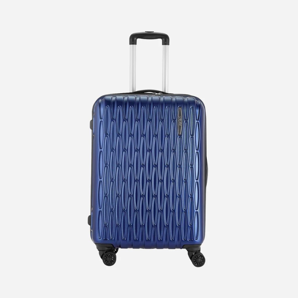 Safari Whirl 4W Midnight Blue Trolley Bag with Dual Wheels - Image 6