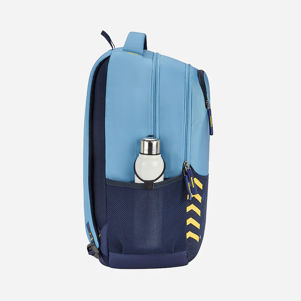 Safari Wing 16 37L Blue School Backpack with Pencil Pouch - Image 6